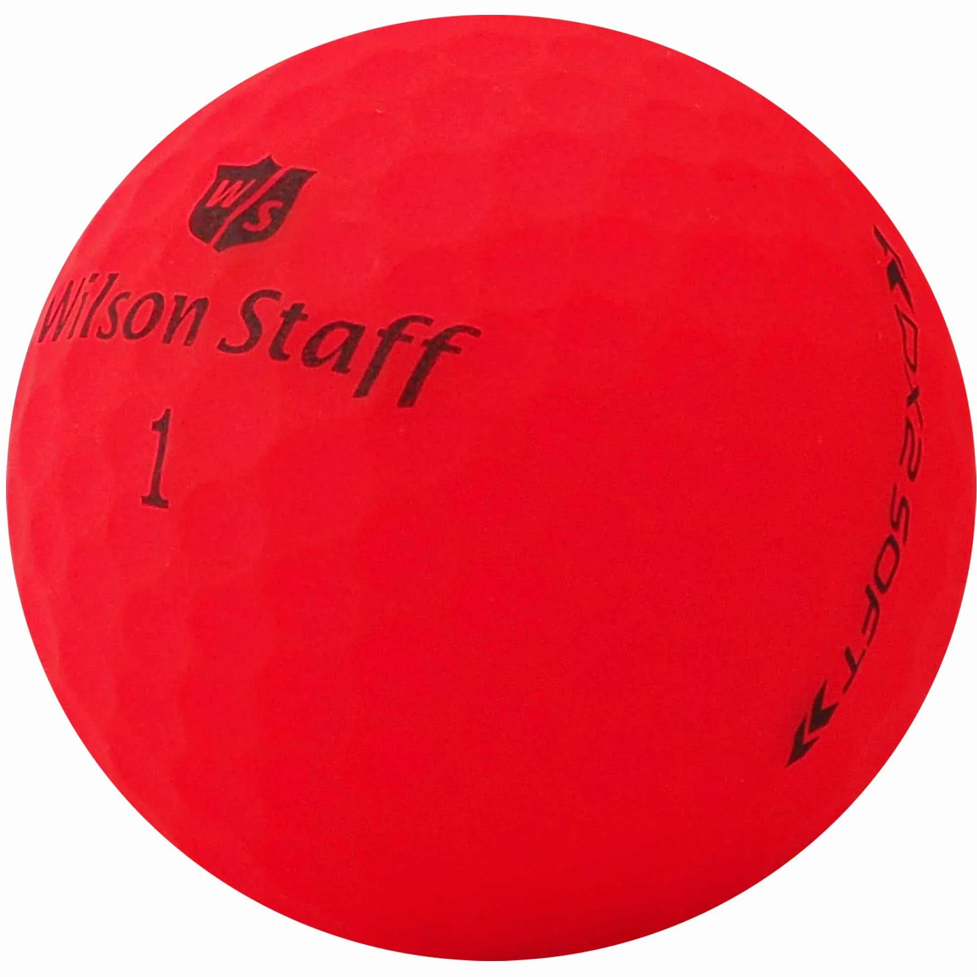 Wilson Staff Pelotas de Golf Dx2 Duo Soft Optix Rojo Mate Usadas