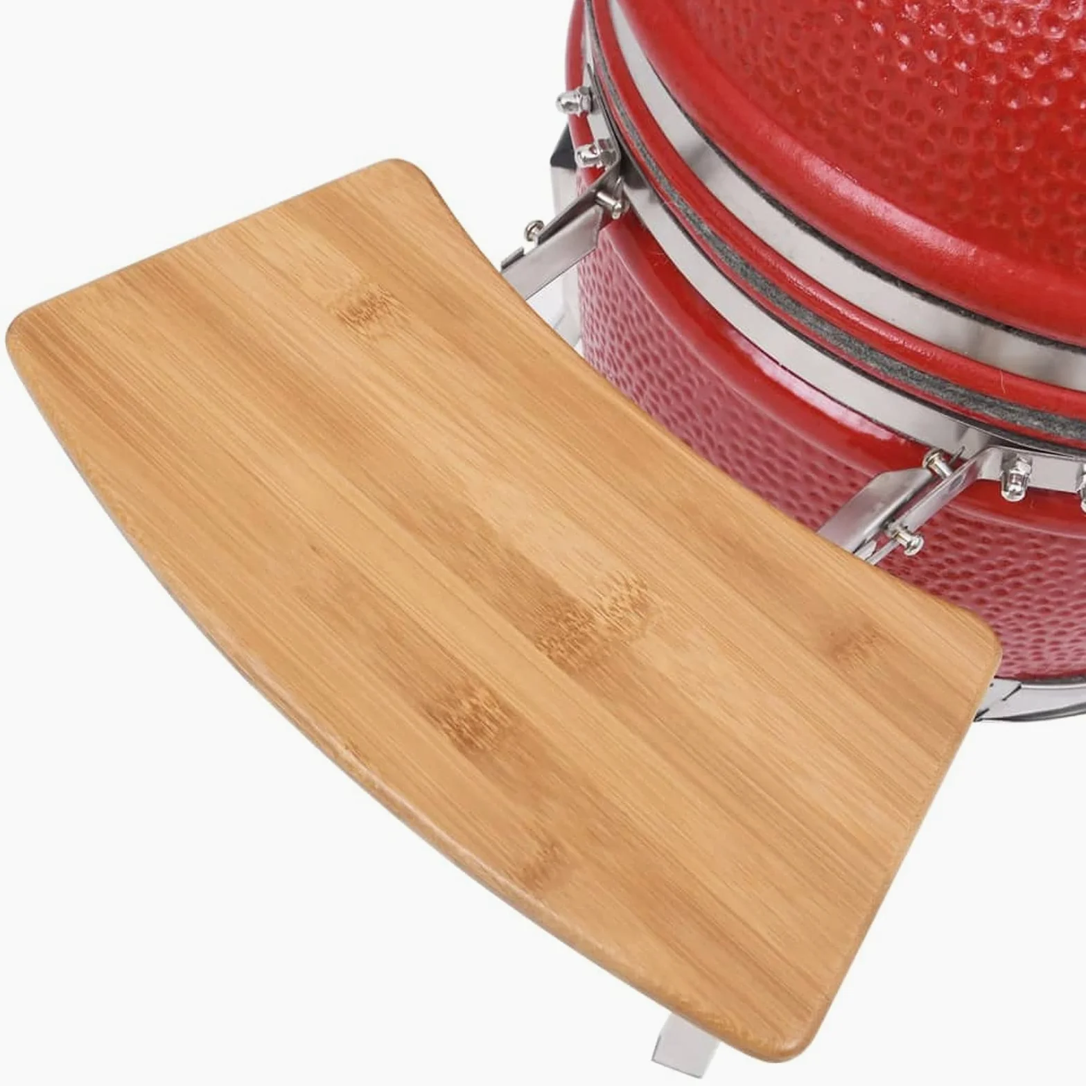 LAPOOH Barbacoa ahumadora Kamado de cerámica 76 cm, Barbacoa Carbon, Ahumador Barbacoa, Parrilla De La Barbacoa, Barbacoa Carbon Y Leña