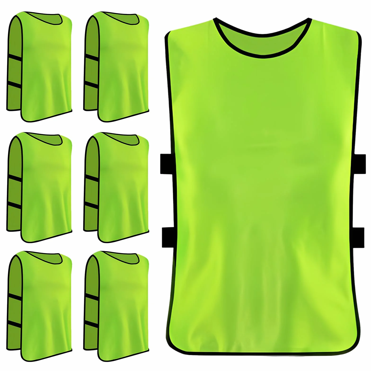 Chalecos Deportivos Adultos Entrenamiento Fútbol Baloncesto Rugby Talla XL