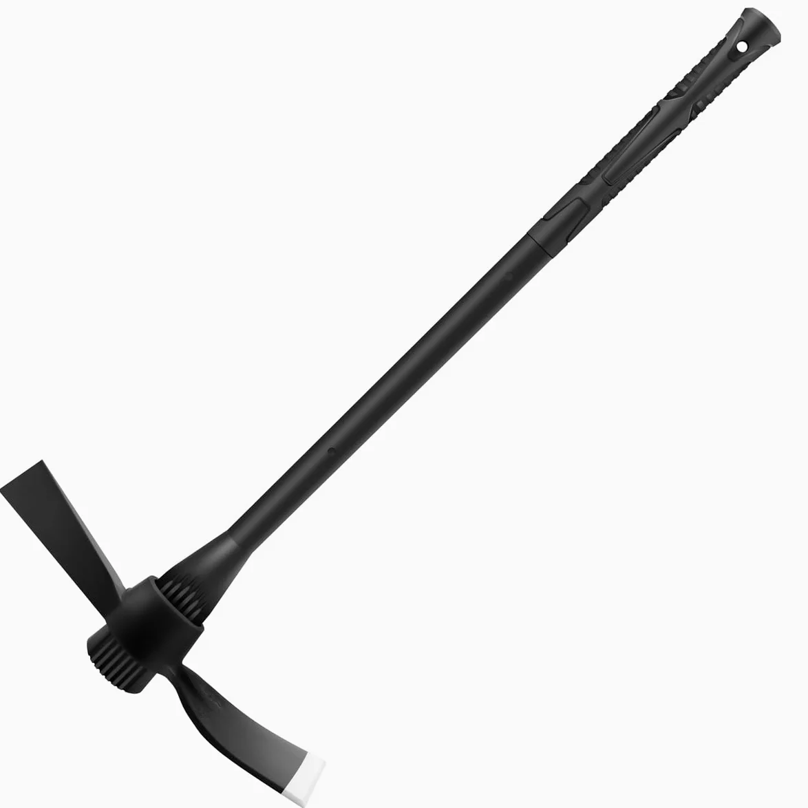 Cutter Mattock, hacha de púas resistente de 36 pulgadas con cuchillas de acero forjado tratado térmicamente para deshierbar, hacer palanca y cortar, herramienta de excavación con mango de fibra de