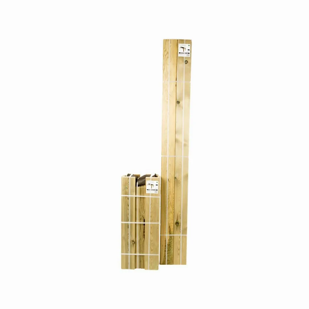 Hortalia Mesa de Cultivo Grande Huerto Urbano Jardinera de Madera - Protección Exterior Autoclave Nivel IV - Gardenbrico - XXL80
