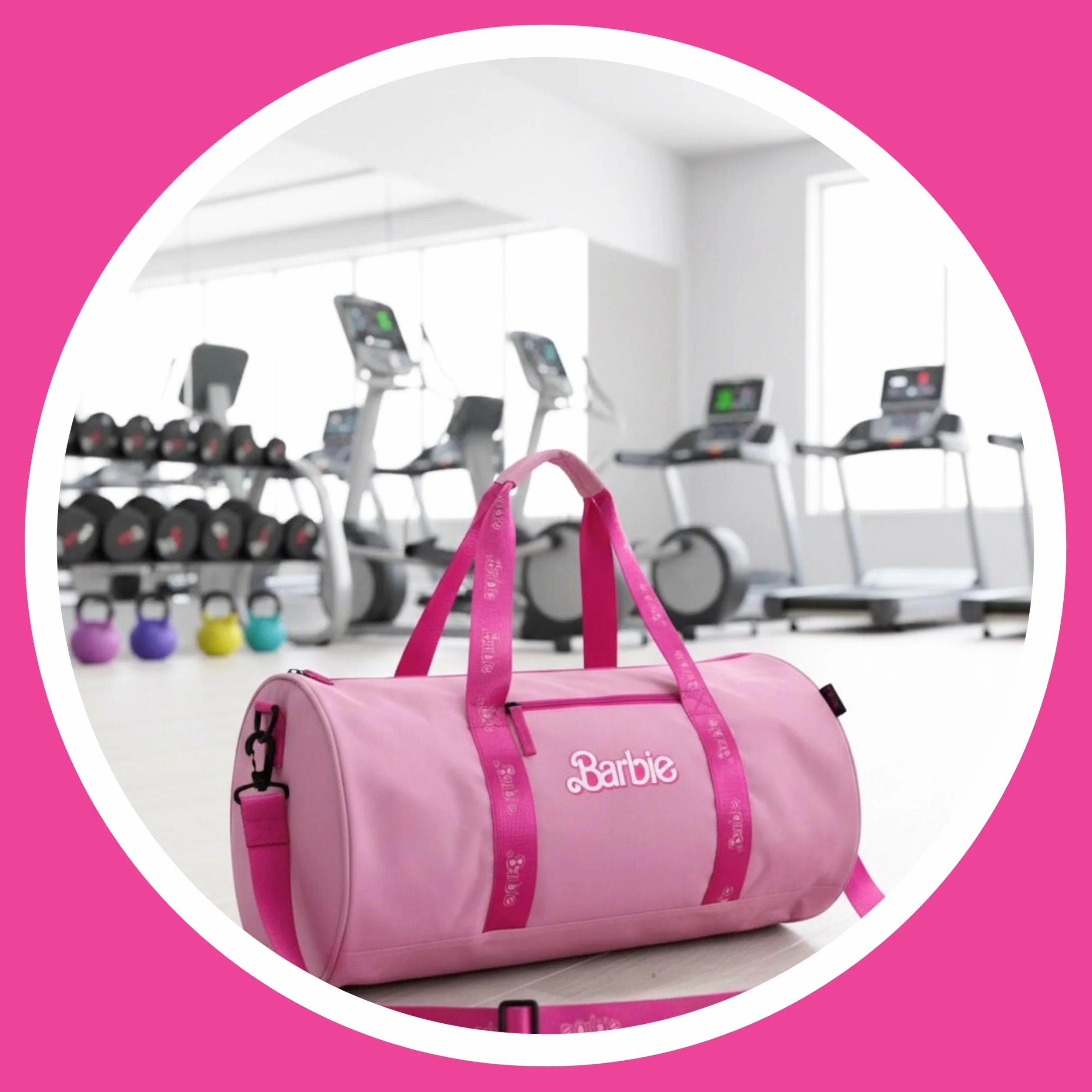 Barbie Bolsa Deporte Bolso Gimnasio Equipaje Infantil Accesorios Regalo Niñas