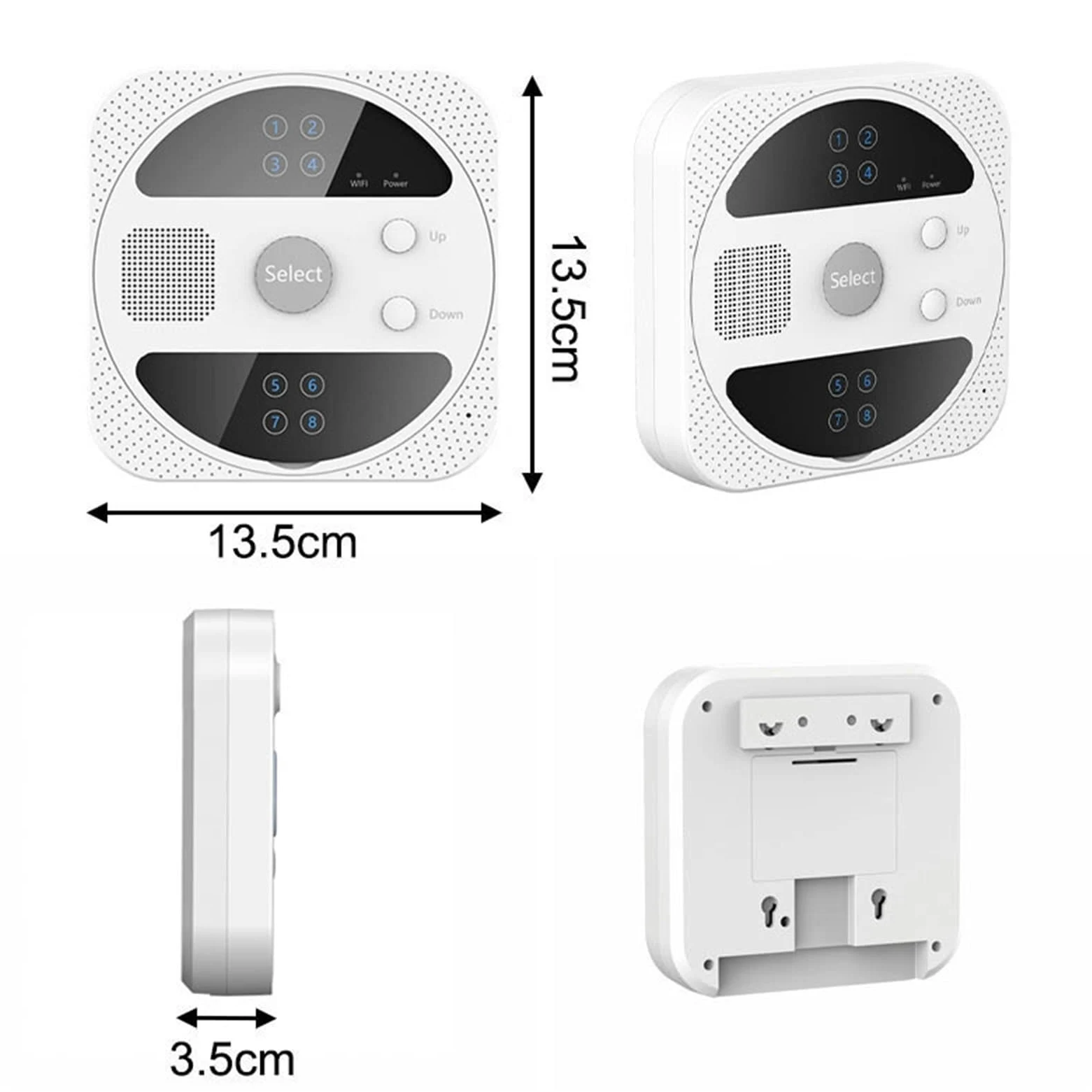 Controlador de irrigación por voz inteligente WiFi Sistema riego la válvula solenoide del sistema jardín Temporizador App, ajuste volumen agua tiempo Para uso doméstico | 6 Way
