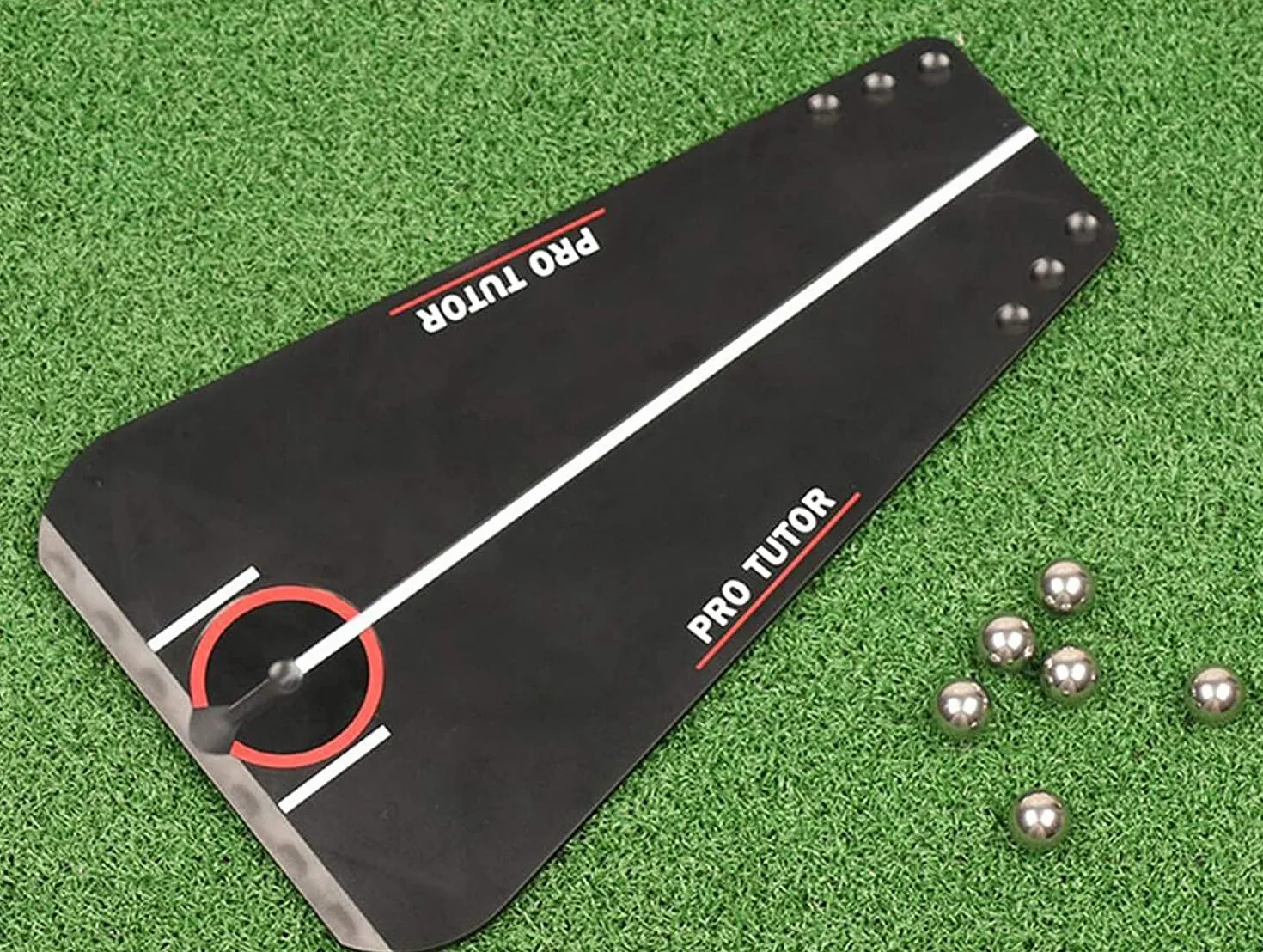 Resistente Dispositivo de Entrenamiento de Golf 13 x 6,5 x 22 cm para Interior y Exterior