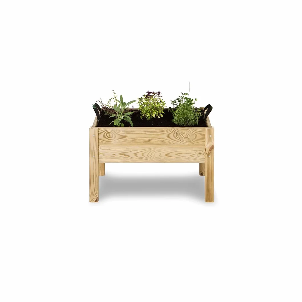 Hortalia Leo - Huerto Urbano Kit de Cultivo, Talla S, 60 x 40 x 40 cm