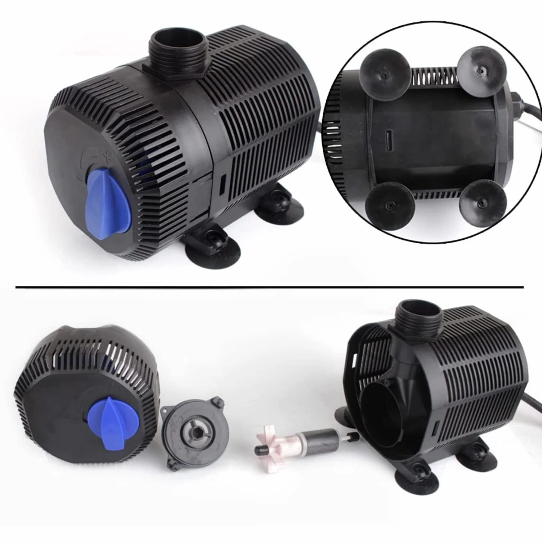 Forever Speed Eco Bomba de Estanque Para Conexión a un Filtro de Corriente - Bomba de Agua 2300L/H 35W