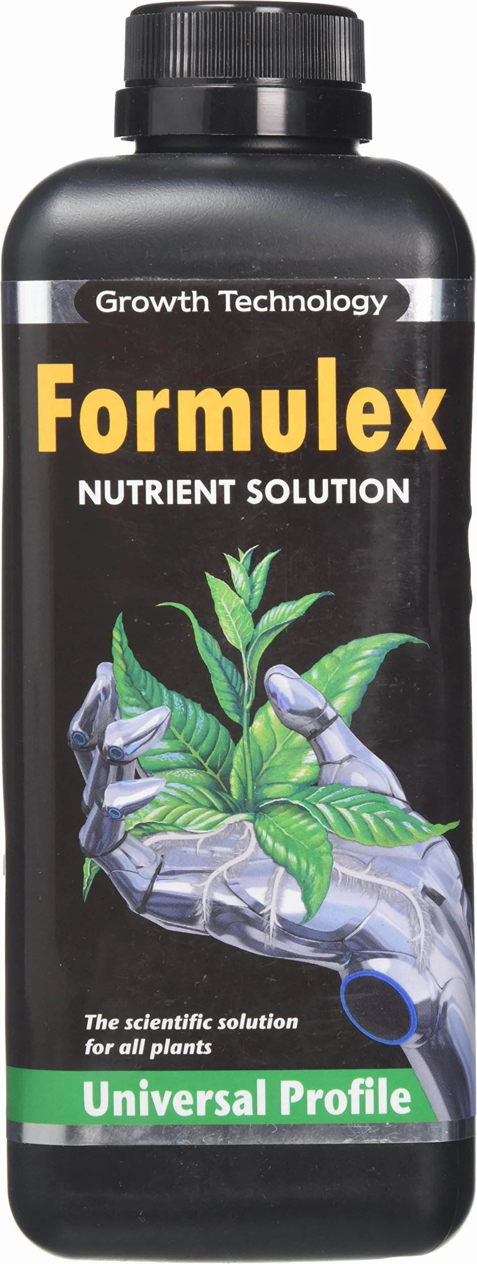 Growth Technology 05-210-006 Formulex, 1 L, Negro, 5.5 x 5.5 x 16 cm