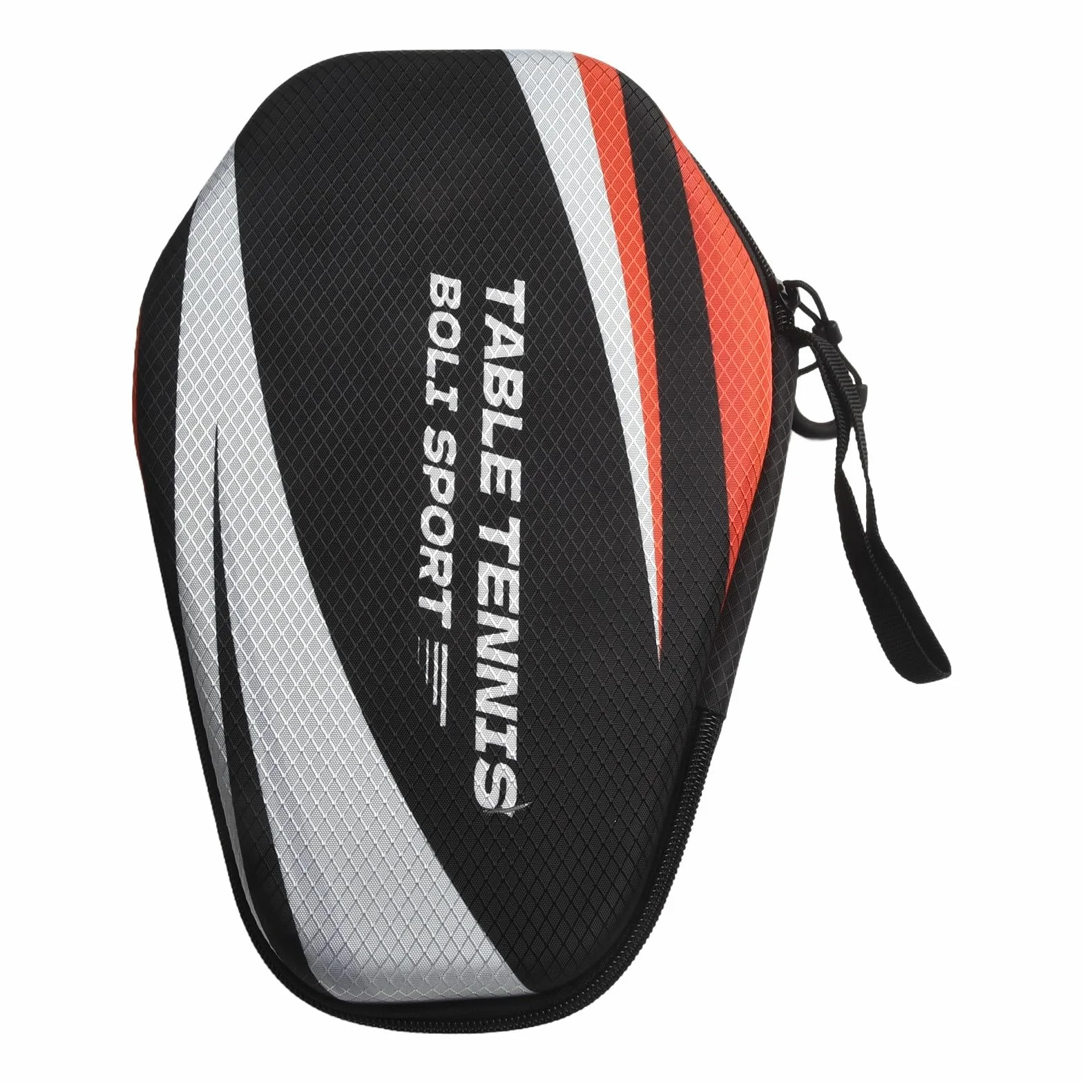 Funda rígida de EVA para raquetas de tenis de mesa, almacenamiento portátil con correa de mano