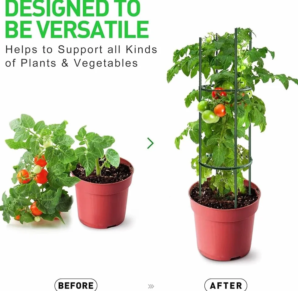 Tutores para Plantas,141 Piezas Soporte para Plantas trepadoras Exterior,Tomaten Rankhilferetirable Tutor Tomate,Enrejado Tomate,para Verduras Plantas Flores Enredadera Pflanzen Tomaten Rankhilfe