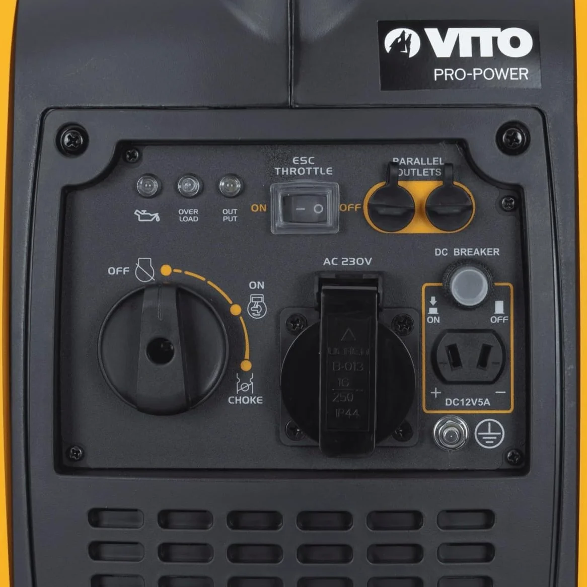 Inverter - Grupo electrógeno portátil (1400 W, 60 cc, silencioso)