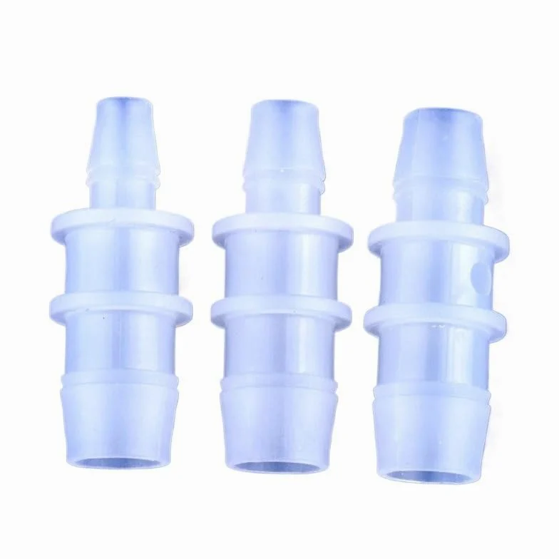 Conectores directos reductores de pagoda de polipropileno de 5 a 200 piezas de 14,2 mm, 15,8 mm a 7,9 a 14,2 mm, for sistema de riego, juntas de manguera(14.2x12.7mm,200 Pieces)