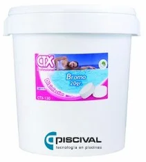 CTX-130 Bromo Tableta 20gr. (envase 20 kg.) - 27129