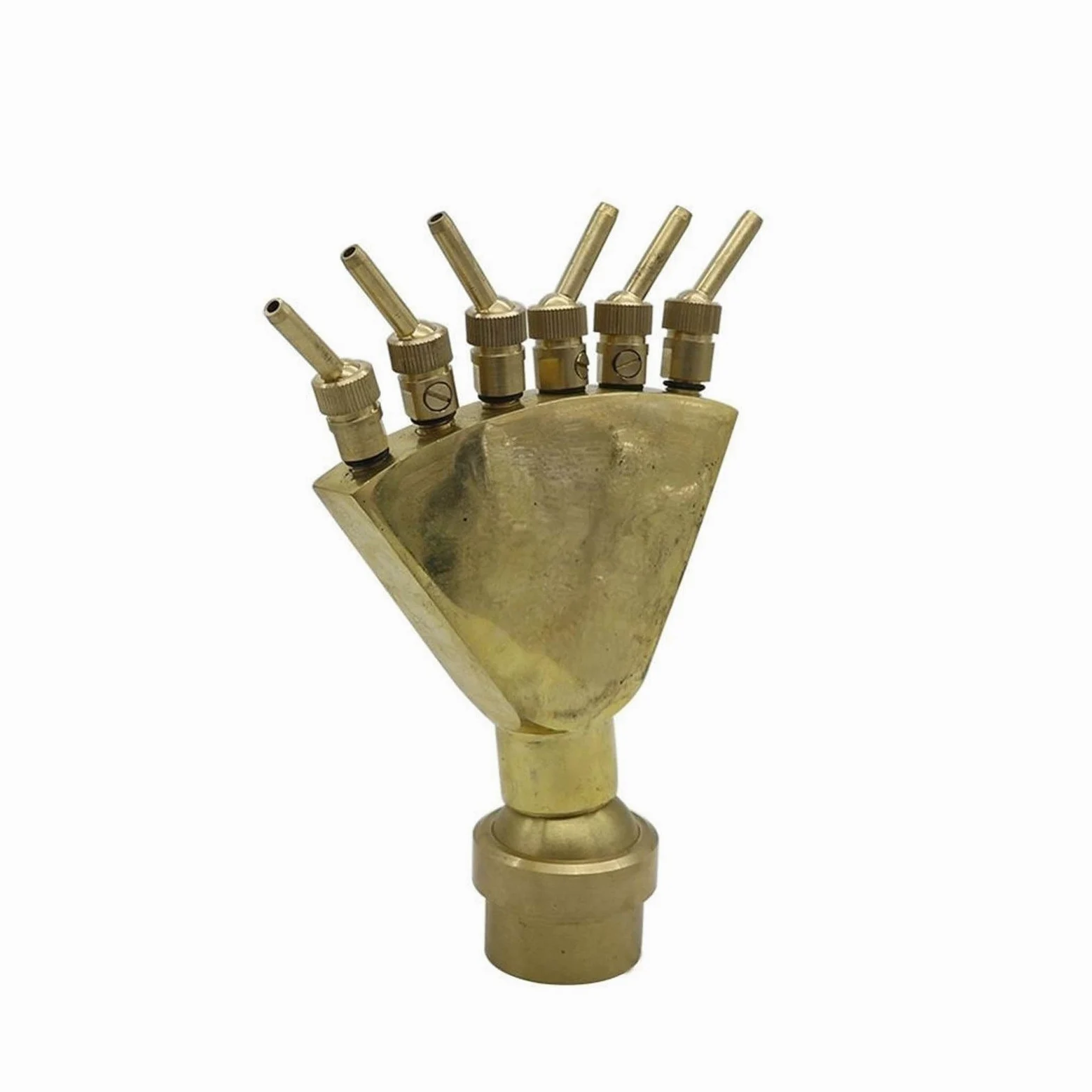 Boquilla de Fuente, aspersor de jardín, 1 aspersor difusor Ajustable en Forma de Cola de Fénix de 1,5 Pulgadas, aspersor for Fuente de Estanque de Paisaje de jardín