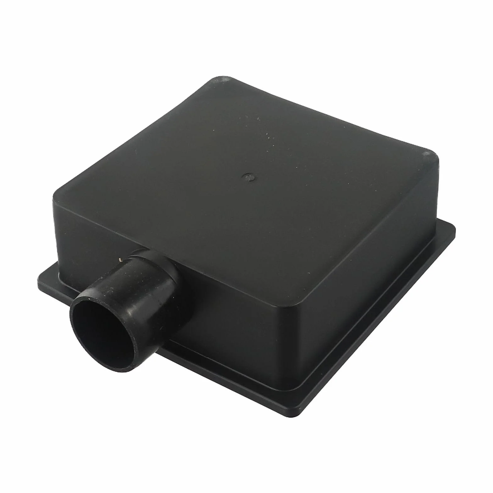 Kit de drenaje de lavabo subterráneo de perfil bajo de 9.0 x 9.05 pulgadas con tubo extensible de 5.5 pies para césped de patio
