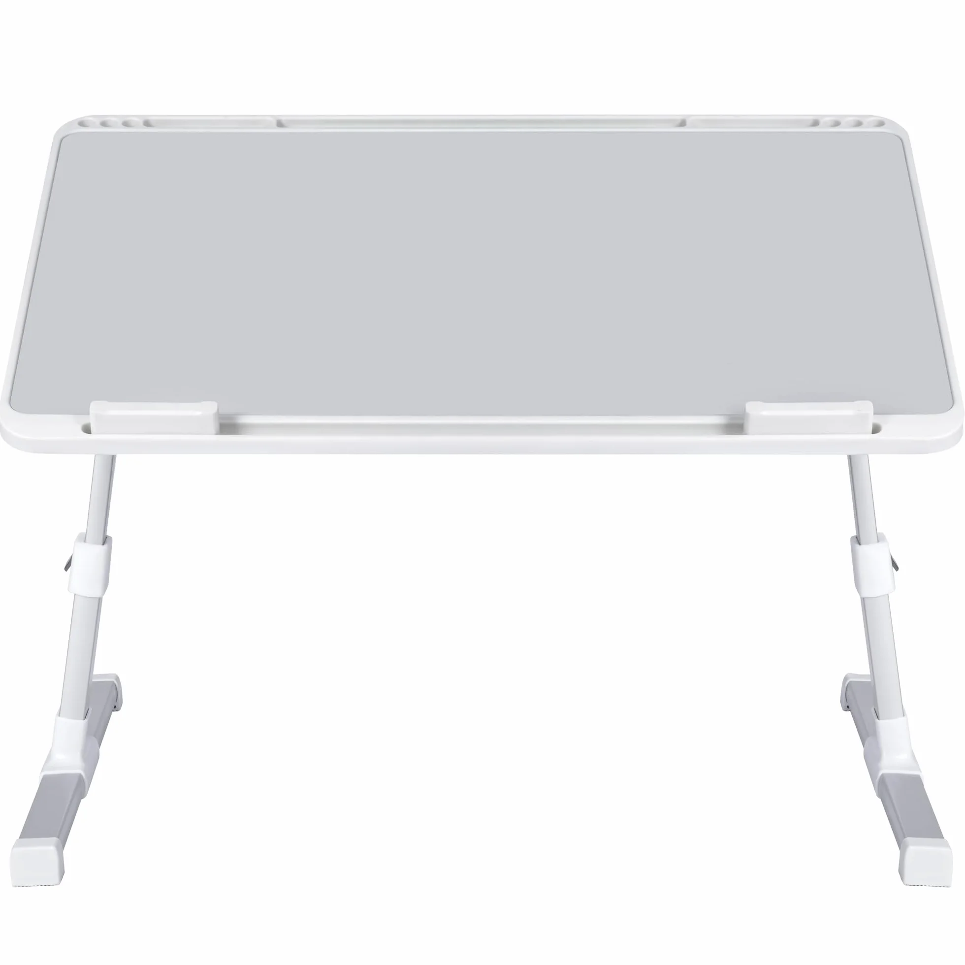 Mesa Auxiliar Plegable 60x40cm para Ordenador Regulable en Altura