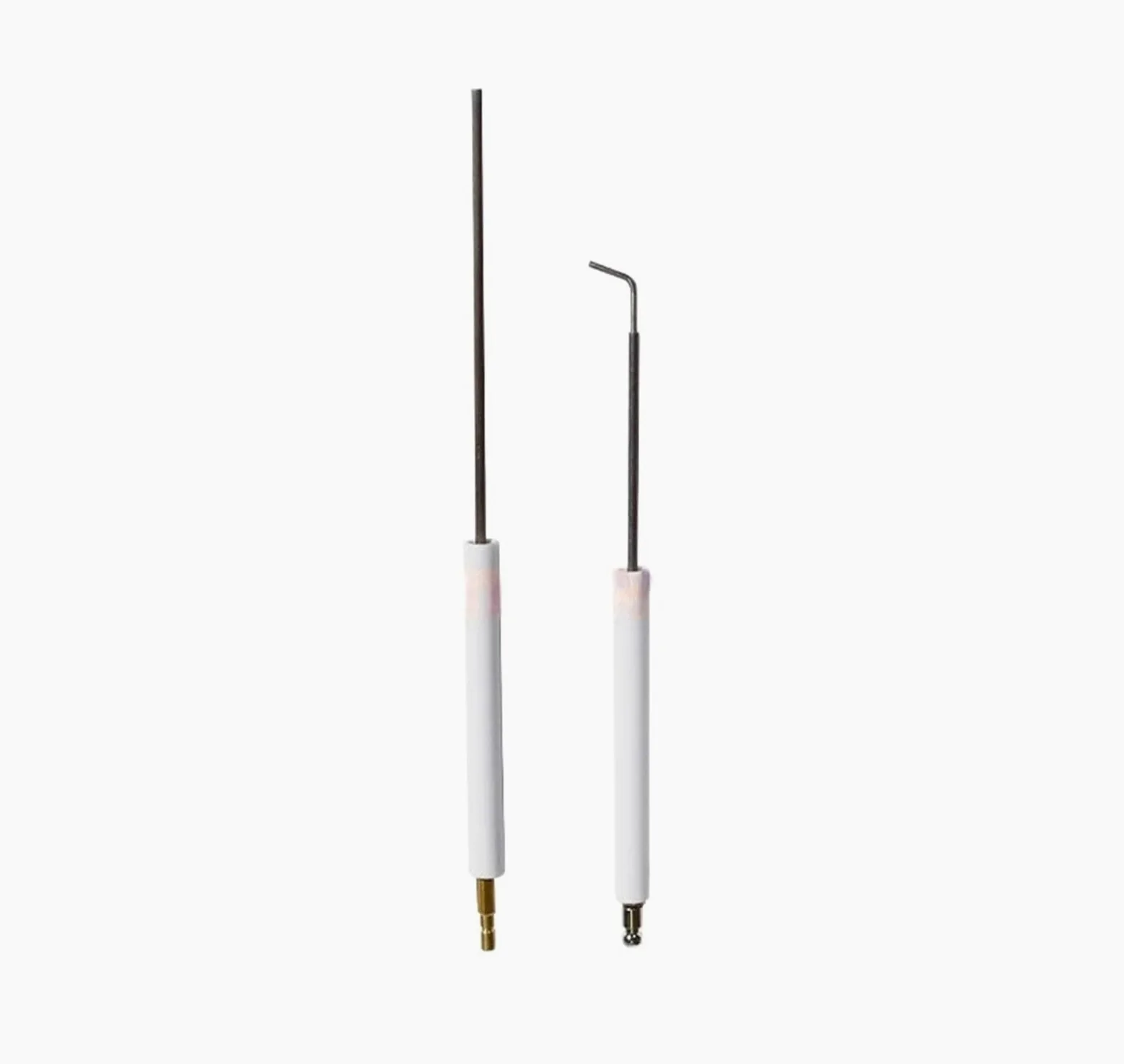 Electrodo de iones de quemador, FS10 FS20 GS5 GS10 GS20 Sondas de llama de electrodo de cerámica de chispa de quemador(FS10 a pair)