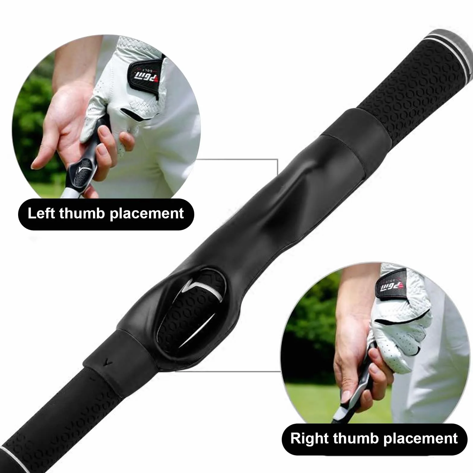 Golf Grip Training Aid, Entrenador de Agarre de Golf, Corrección de Postura para Principiantes