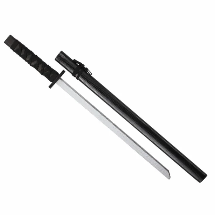 Bokken Decorativa Espada de Madera Katana Deporte Negra