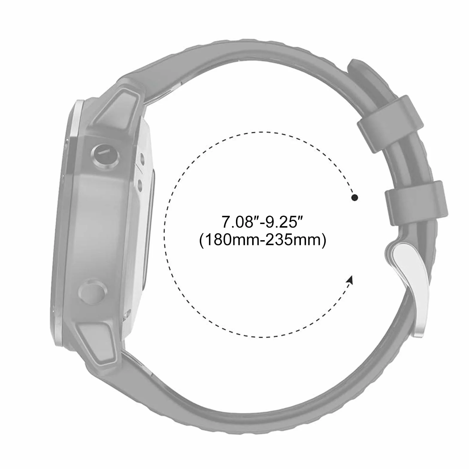 NotoCity Pasek do Garmin fenix 6x/6x Pro 26mm, Fenix 5x/5x Plus/7x/7x Pro, Fenix 8/8 Pro 51mm, 3/3 HR, Quatix 7X, Epix Pro 51mm