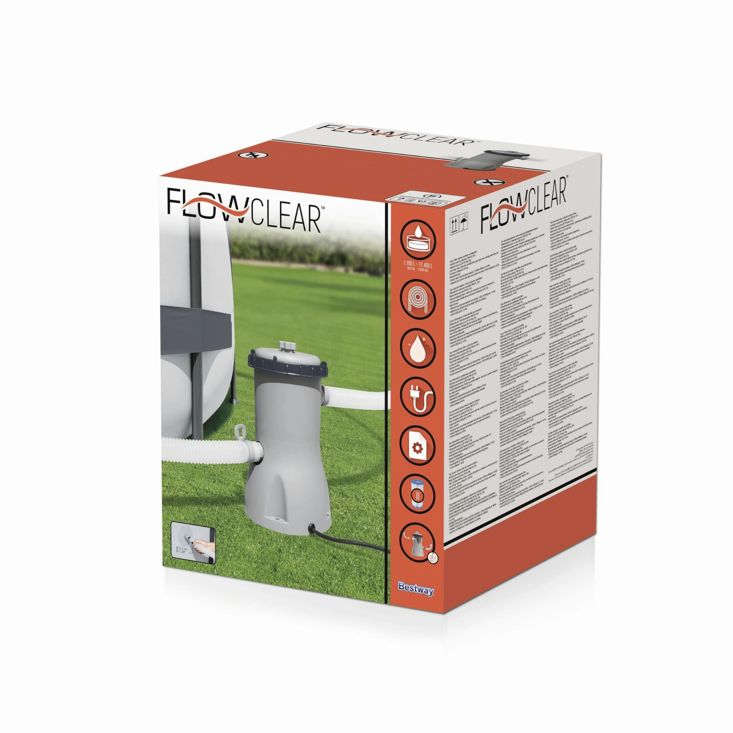 Bestway 3028L/800gal Filter Pump, 58386