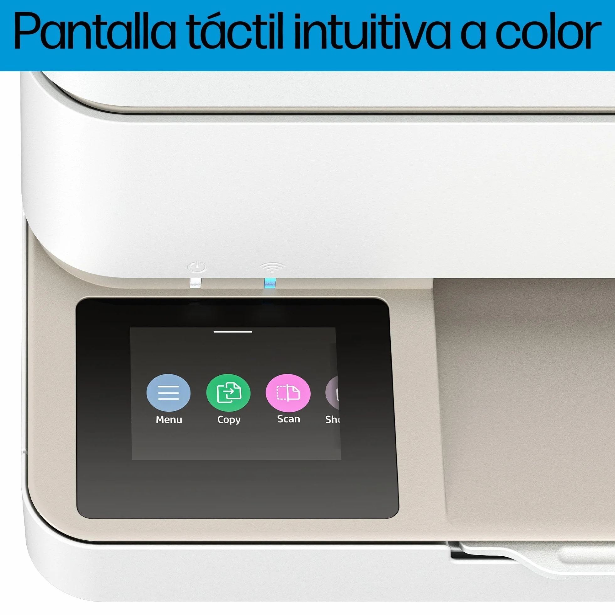 HP Envy 6120e Impresora multifunción de inyección de tinta A4 color Wi-Fi impresión doble cara automática 10 ppm Instant Ink Blanca