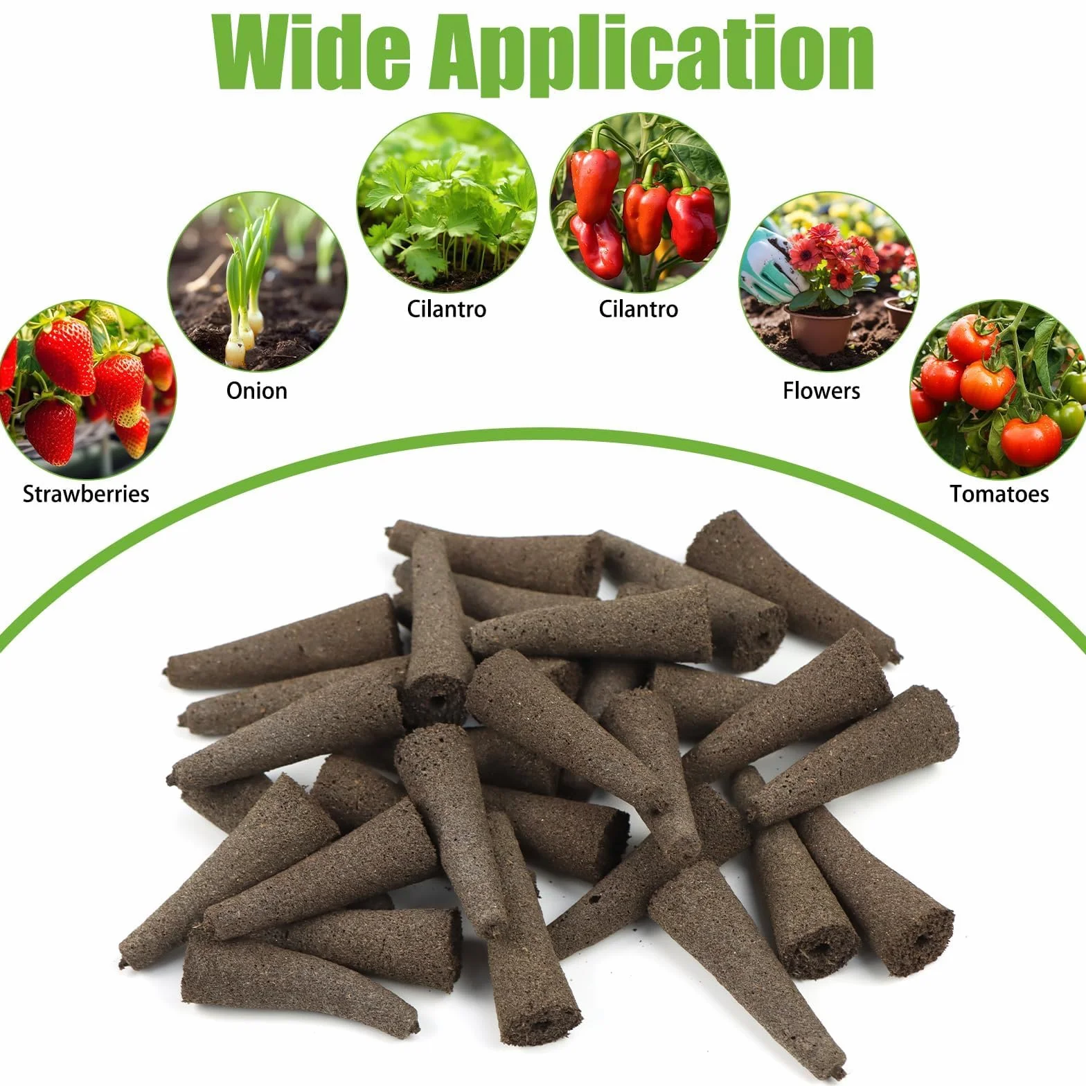 TSKDKIT 30 Esponjas De Repuesto para Cultivo, Esponjas De Crecimiento para Sistema De Cultivo De Plantas, Esponjas De Turba Orgánicas De Repuesto para Jardín Hidropónico Interior