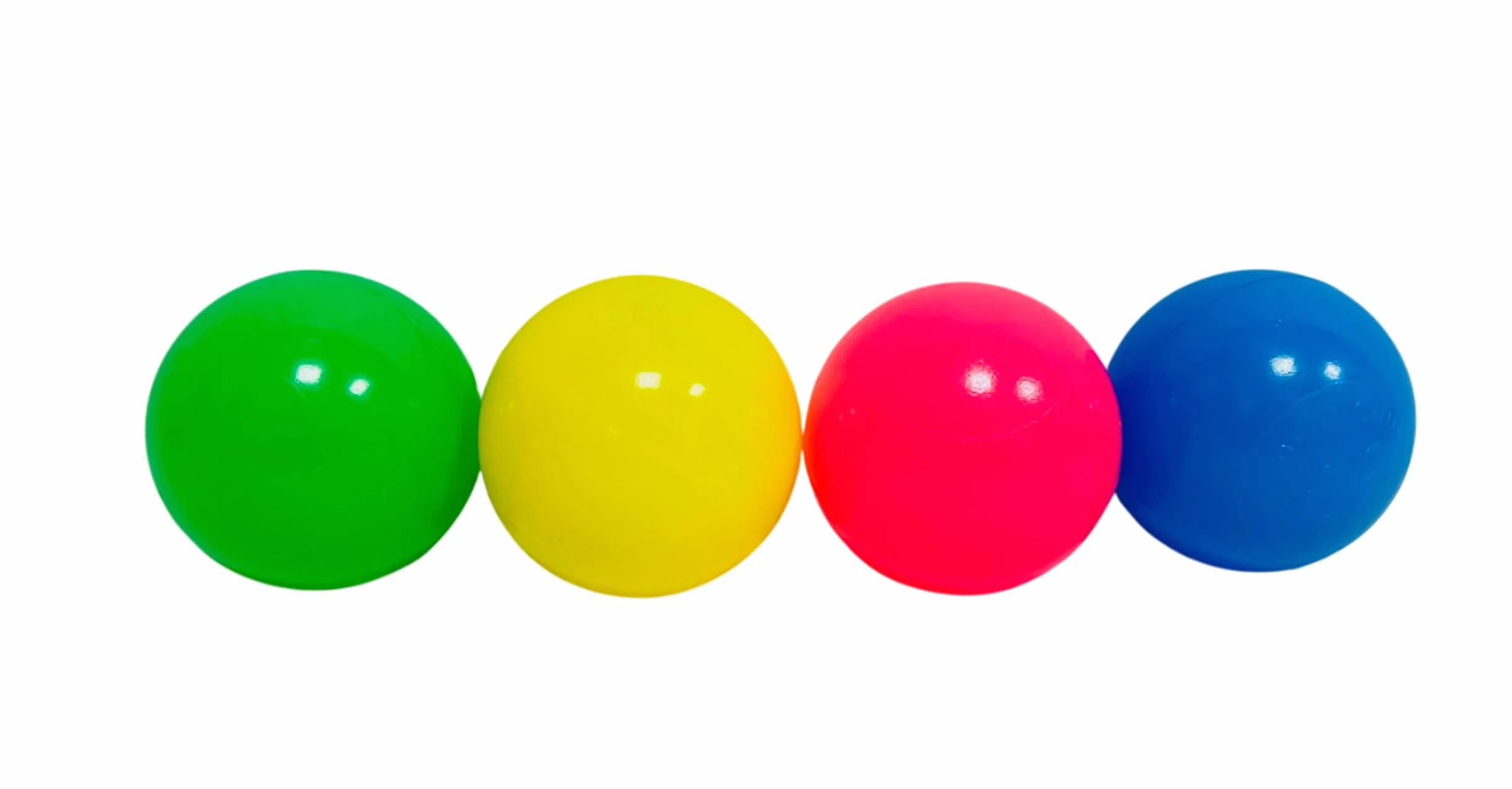 Bolas para raquetas de playa ligeras, juego de 4 bolas grandes de 5,5 cm