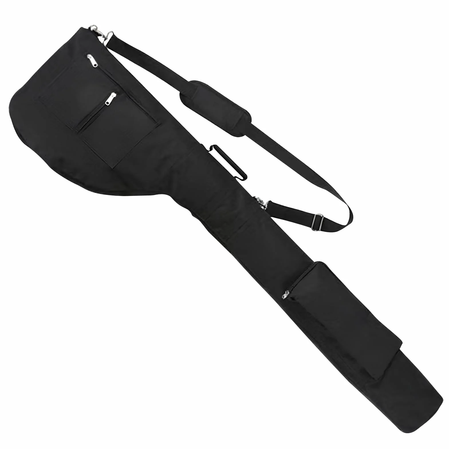 Bolsa de Viaje para Palos de Golf Nailon Impermeable Plegable Portátil para 8-10 Palos