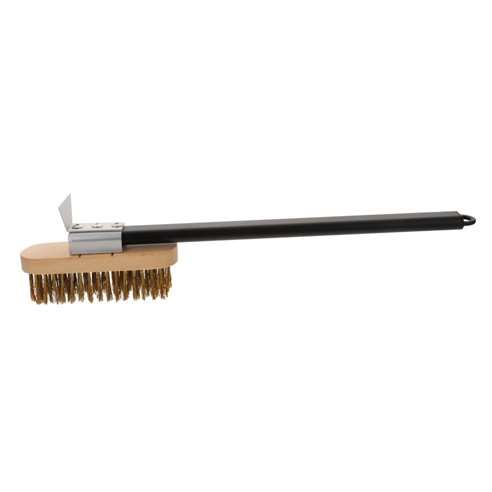 Abaodam Cepillo para Horno de Pizza y Parrilla 40 Cm Alambre de Cobre Herramienta de Limpieza Resistente para Suministros de Cocina y Barbacoa Profesional