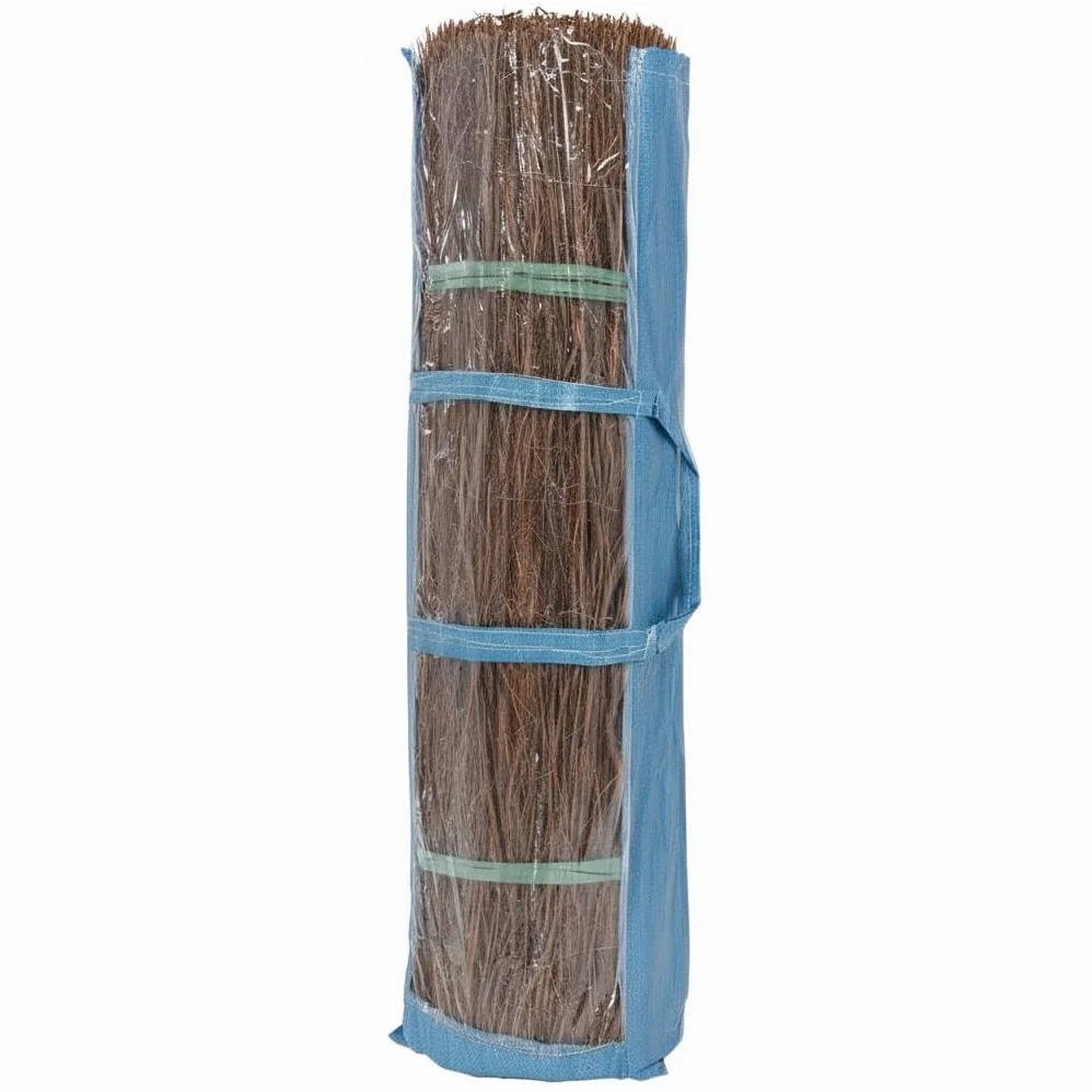 Suinga Brezo Jardin Ocultación 1,2x3 m | Cerramiento Natural de Brezo | Valla de Ocultación 90% para Jardin y Terraza 2,5-3 kg/m2