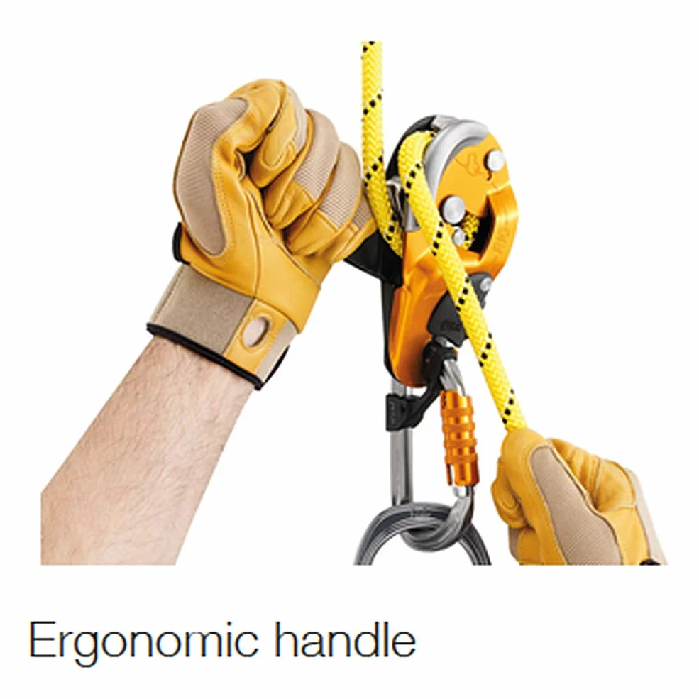 PETZL RIG Descender con bloqueo automático de cuerda 10-11,5 mm NFPA