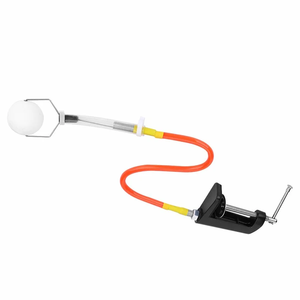 Entrenador de Tenis de Mesa, Spin Trainer Profesional Ajustable Ping Pong Entrenamiento Robot de Rebote Rápido Máquina de PVC
