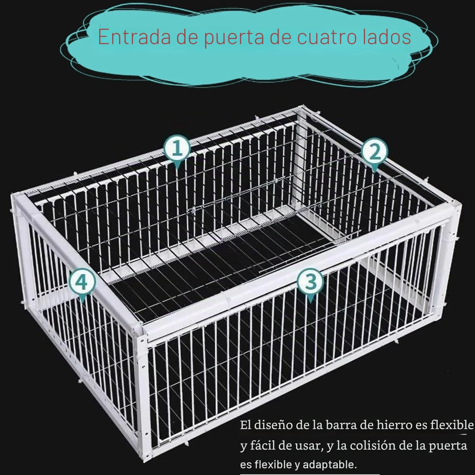 Trampa para Pájaros, Jaula Colectora Con Puerta de Gallinero de 40/60/70/90/100 cm para Palomas de Carreras, Loros, Puerta de Ventana, Suministros