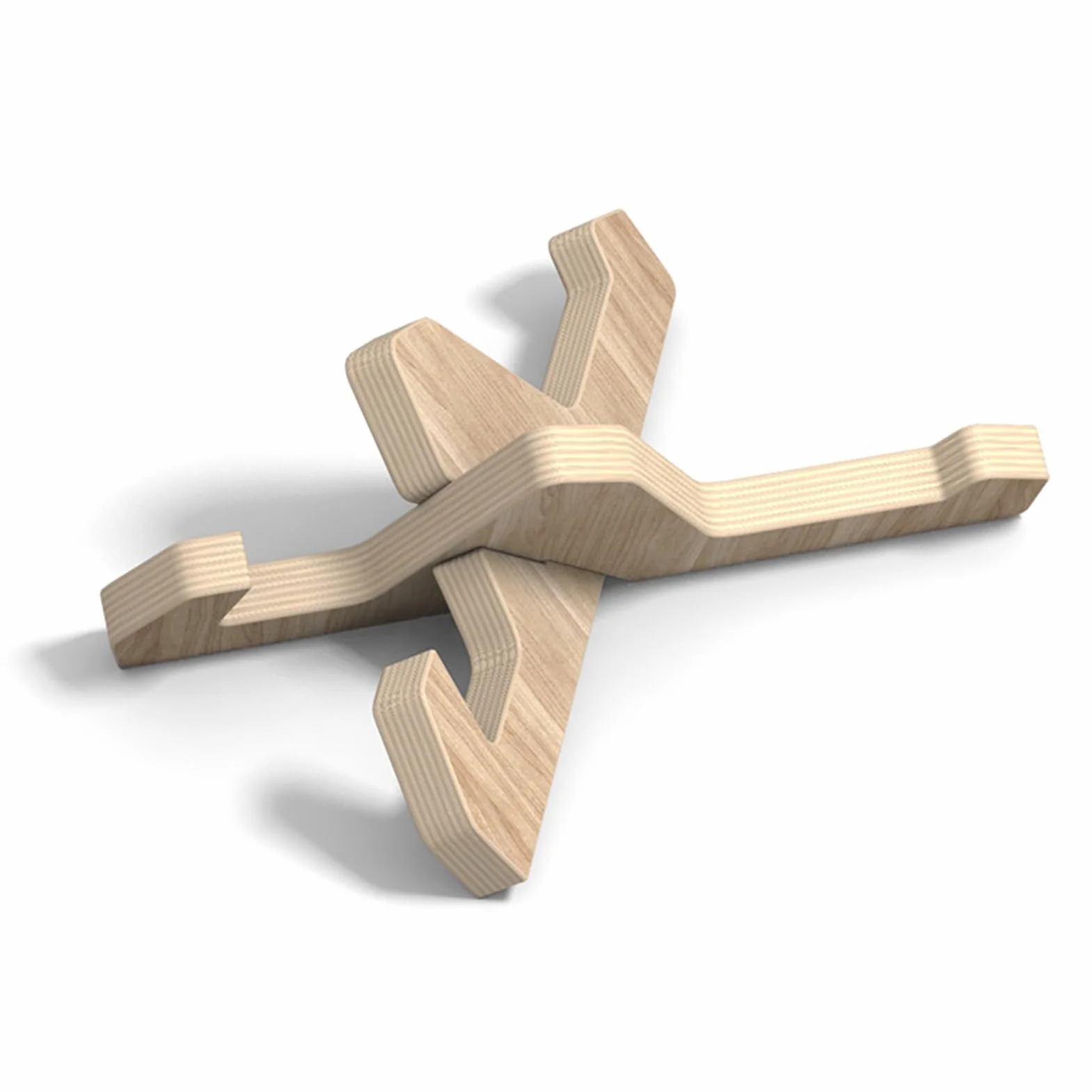 Soporte Para Skateboard Base De Madera 26.5cm Estante Duradero Exponer Tablas Almacenamiento