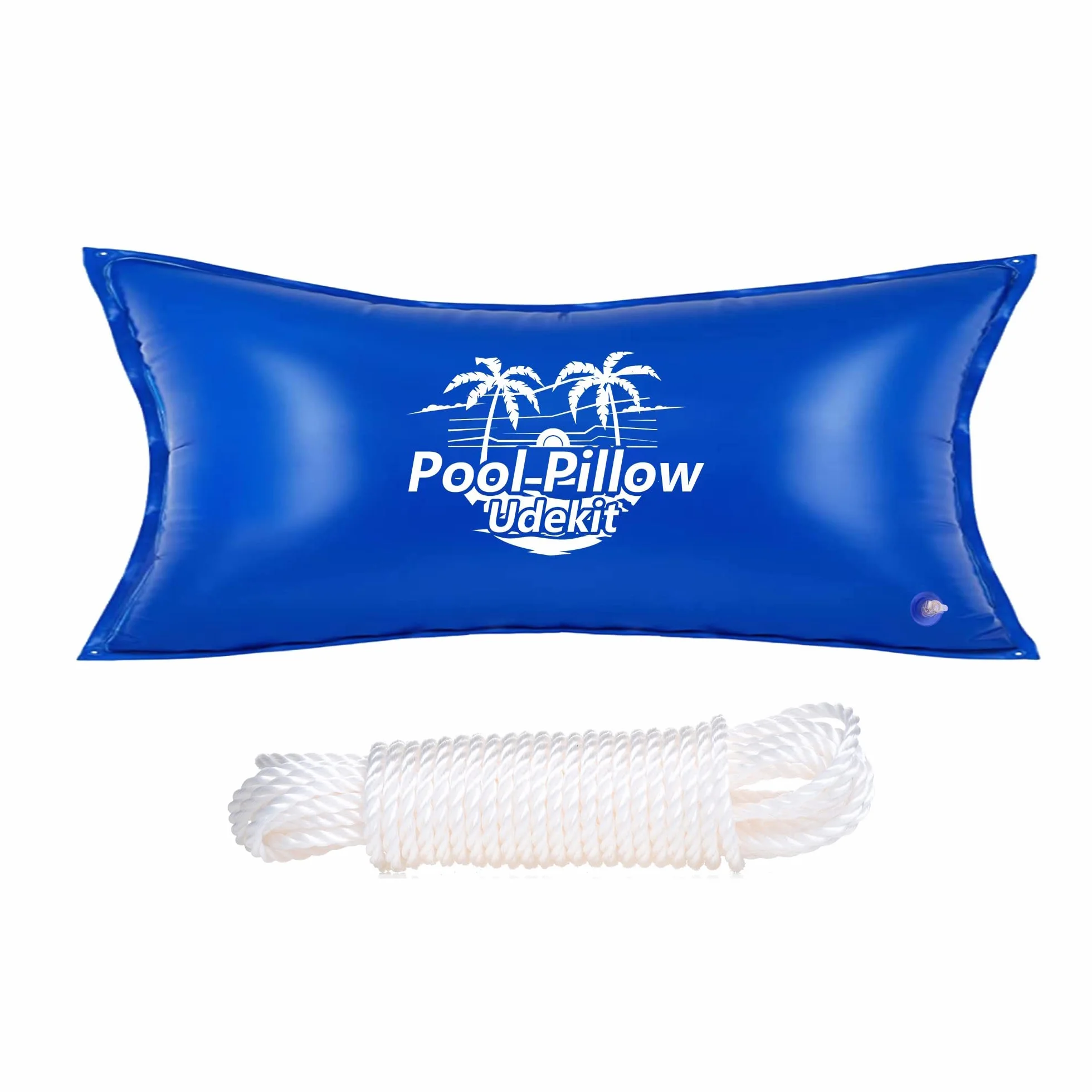 Piscina Aire Almohada Inflable Flotante Anticongelante Piscina Cubierta Aire Almohada Cojín 120 x 240 cm