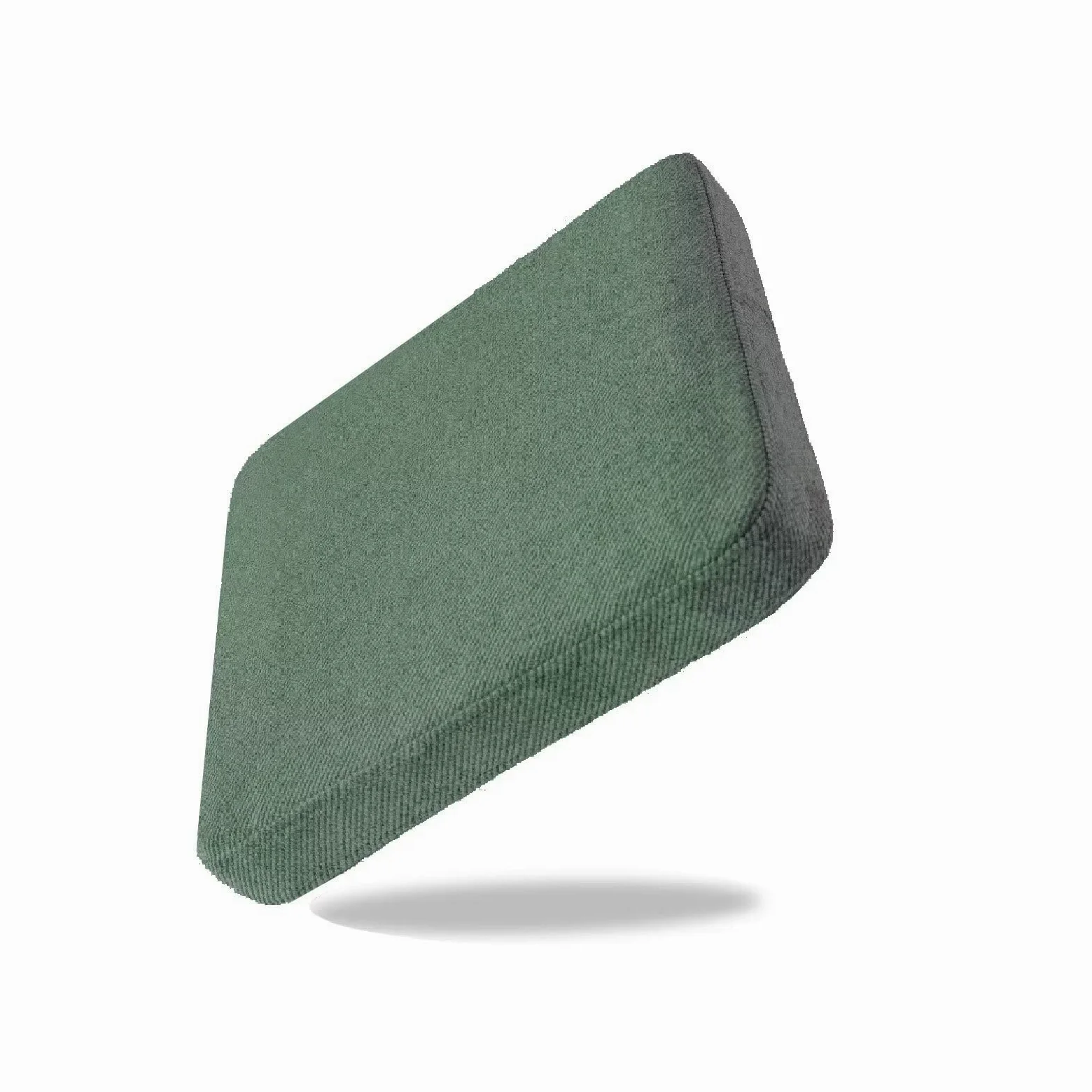 Juego de 2 cojines para silla de comedor, cojines para sillas de cocina, paquete de 2, cojín elevador para sillón firme de 40 cm cuadrados, almohadillas invisibles antideslizantes para silla, con crem