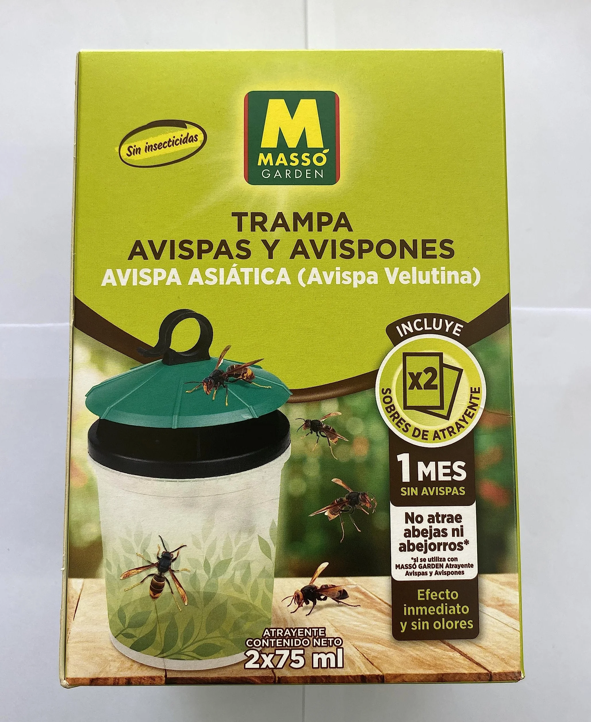 MASSÓ Trampa Avispas con ATRAYENTE