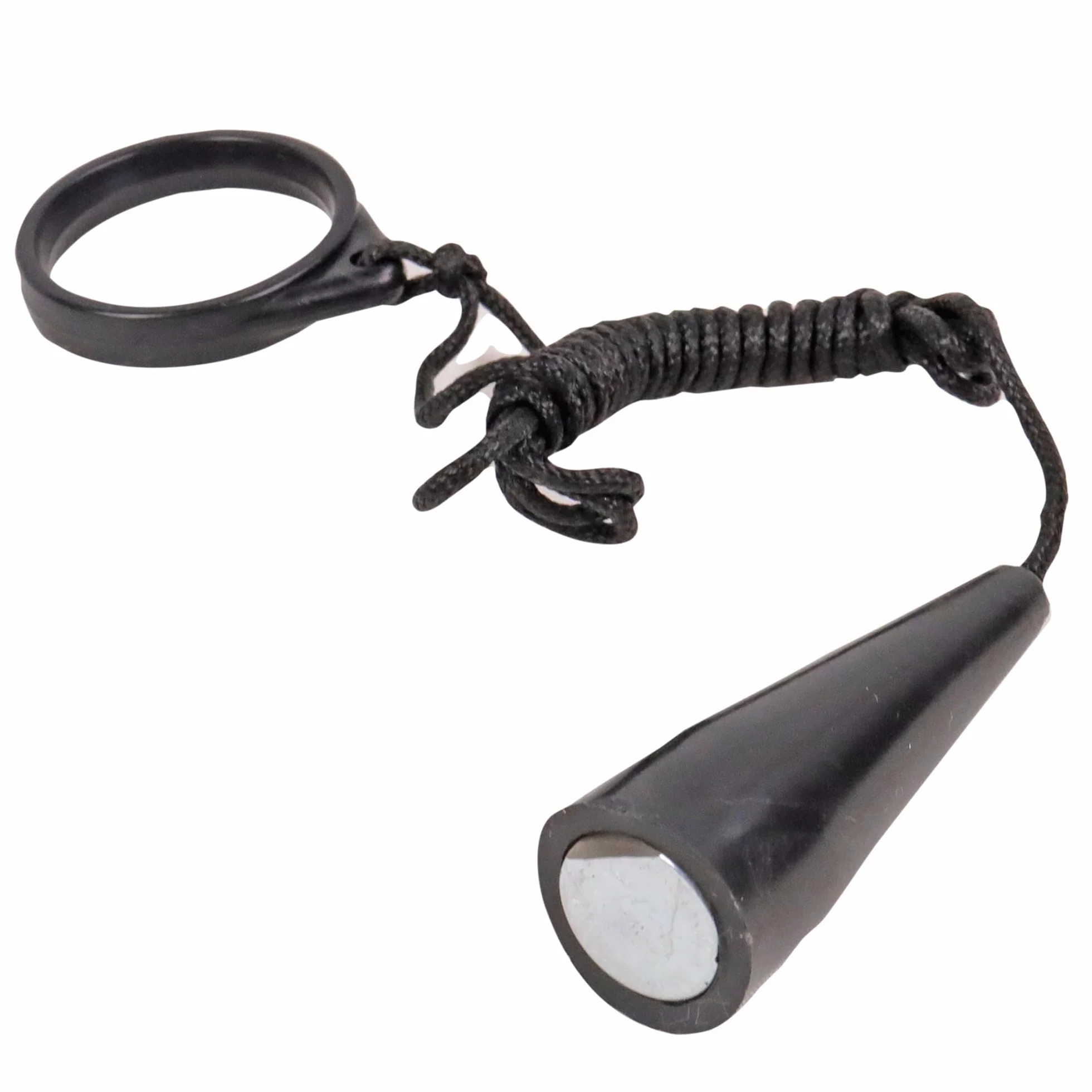 Recogedor de Bolas de Petanca Magnético 22 cm - Juego de Habilidad y Aire Libre - Plástico - Negro