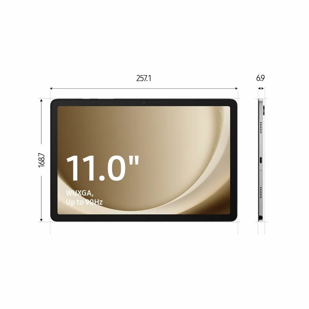Samsung Galaxy Tab A9+ Tablet 128 GB WiFi 11" Pantalla Android Gris