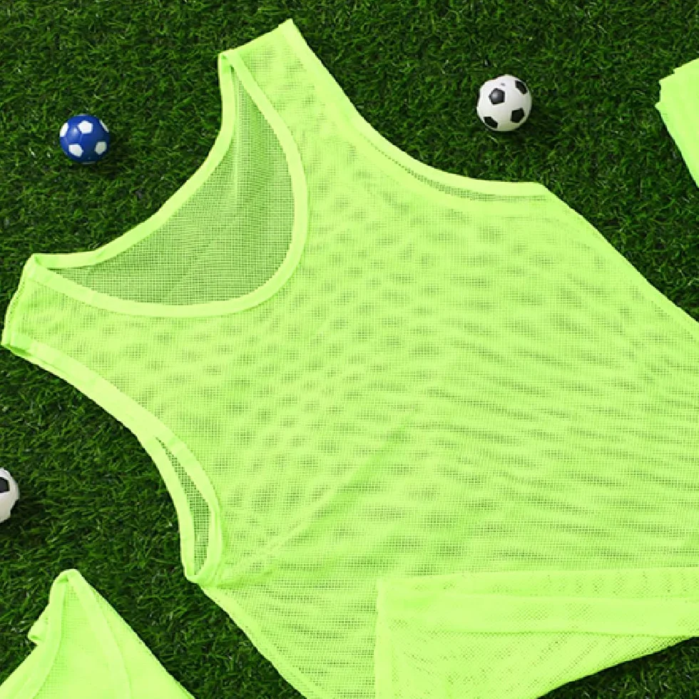 Petos de Fútbol XL 70x62cm para Adulto y Jóvenes, Altura 170-200cm