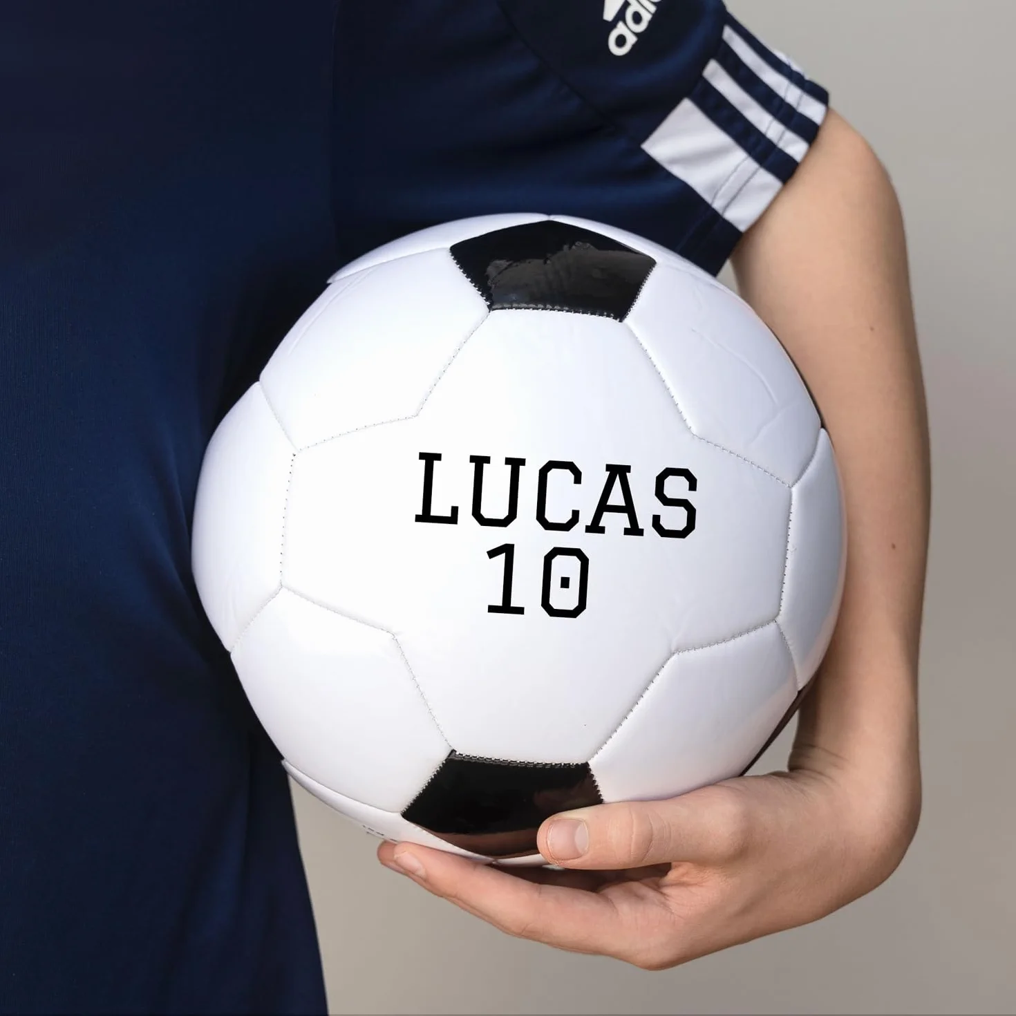 Wanapix Balón de Fútbol Personalizado Pelota Personalizable con Imagenes y Texto