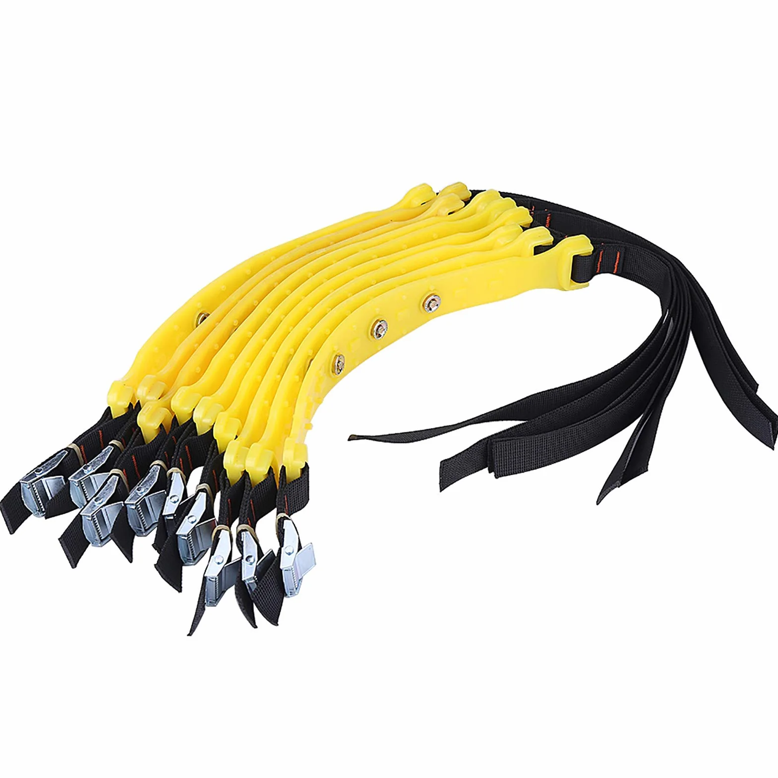 Agarrador de cadenas de nieve, 10 piezas, 185-225 mm, universal, TPU, cinturón antideslizante para neumáticos
