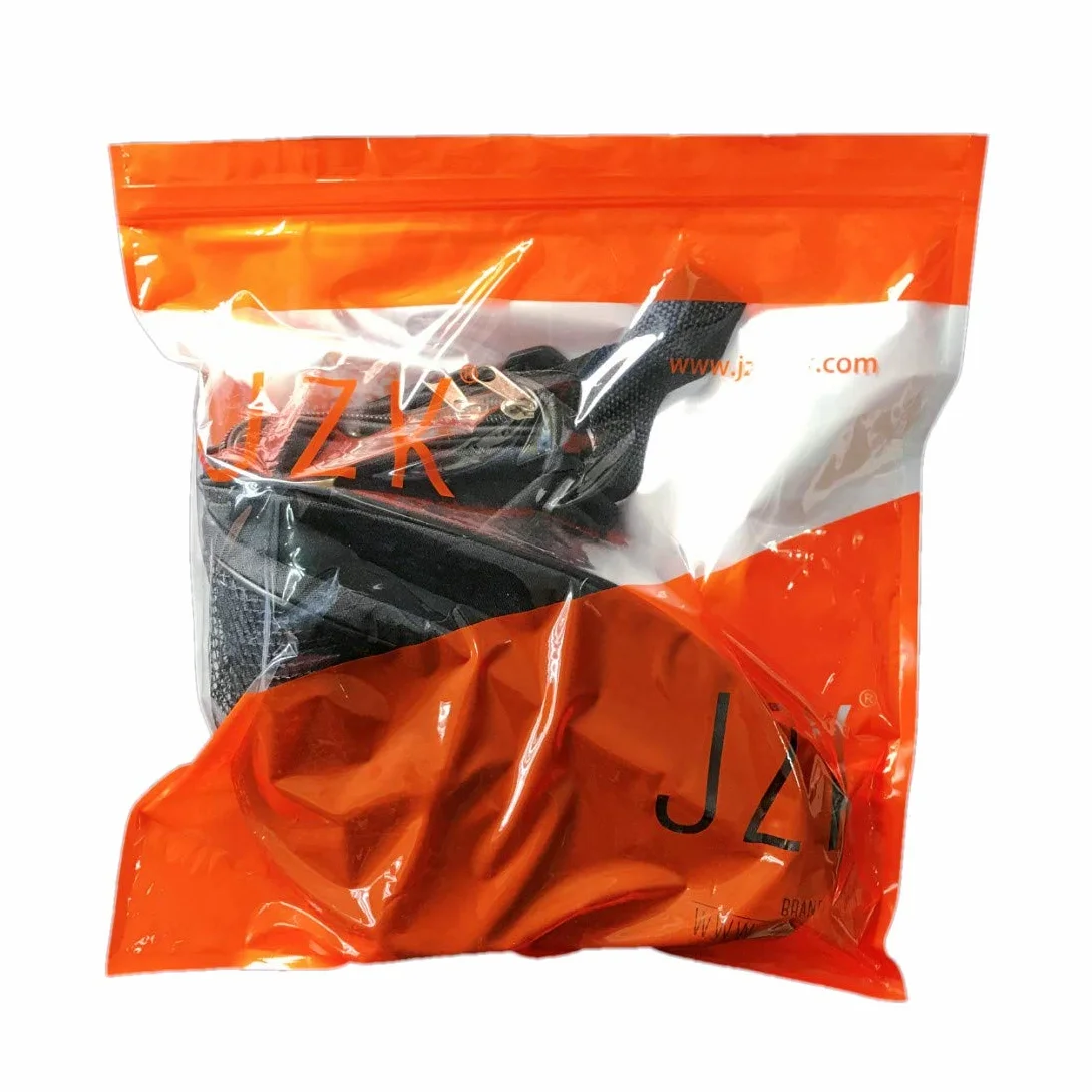 JZK Bolsa Bandolera Baloncesto Voleibol Fútbol Bolsillos Laterales Red Botella Agua Negra