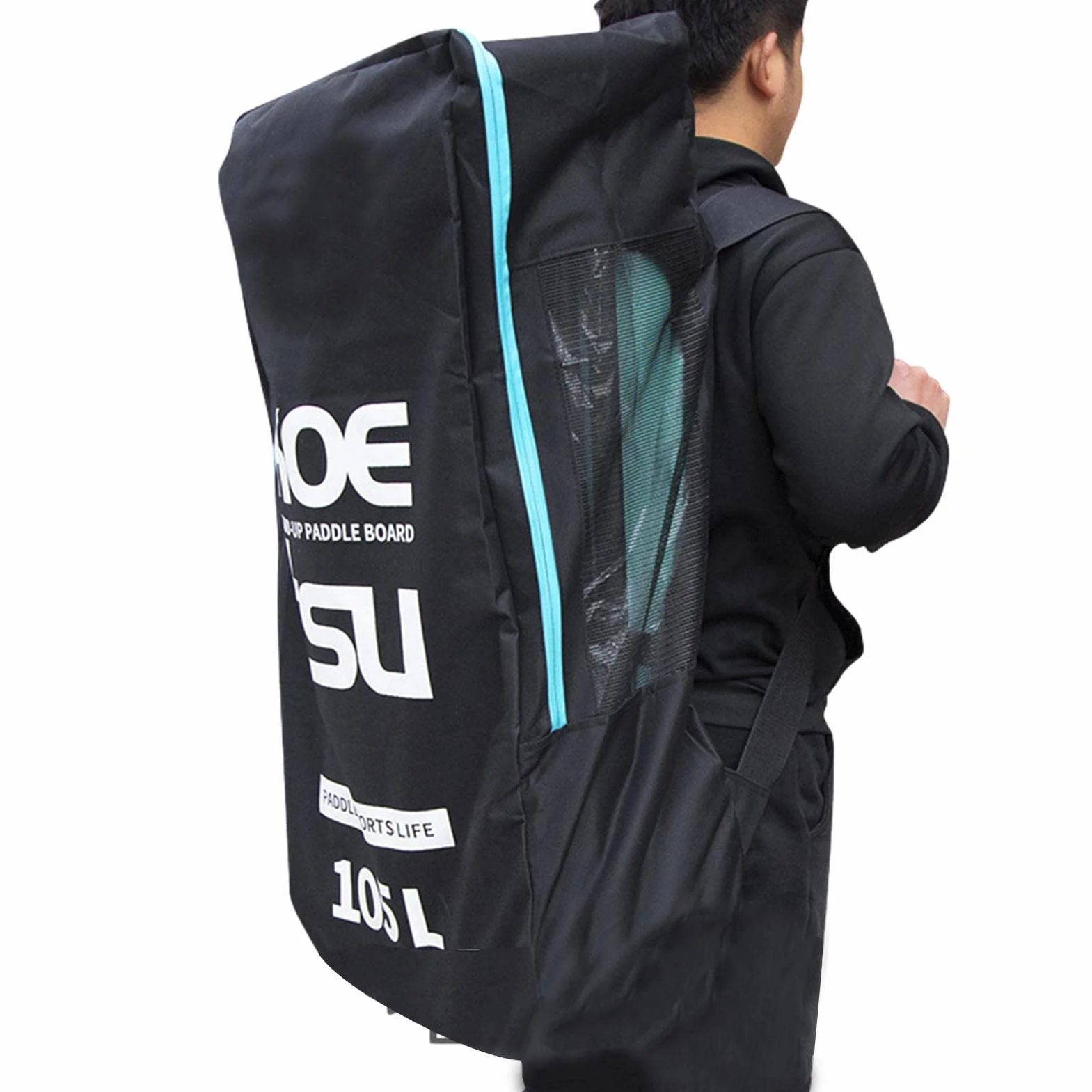 Funda Acolchada Espuma 105L para Tabla Paddle Surf - Bolsa Transporte Exterior