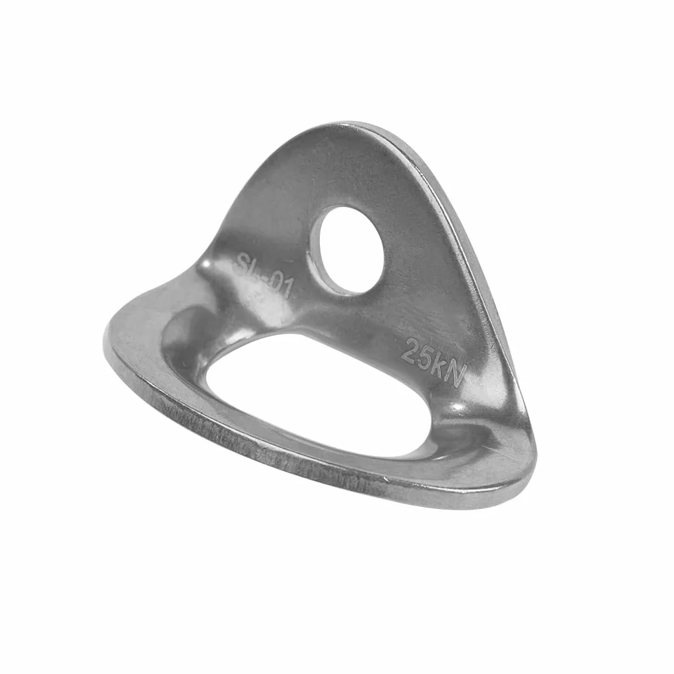 Namvo Ganchos de Anclaje para Escalada en Roca de Acero Inoxidable 2500 kg, Paquete de 2