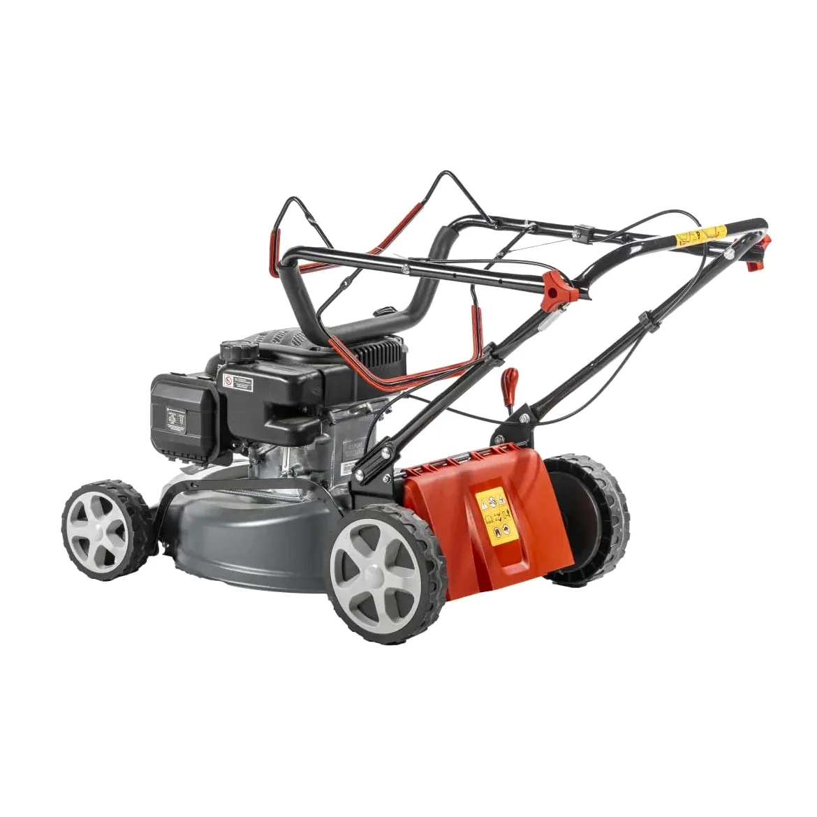 Cortacésped de Gasolina con accionamiento de 2,4 kW Garden DEDRA, Motor Loncina 139 CM, Ancho de Corte de 43 cm, Ajuste de Altura de Corte Central 25-75 mm (6 Niveles)