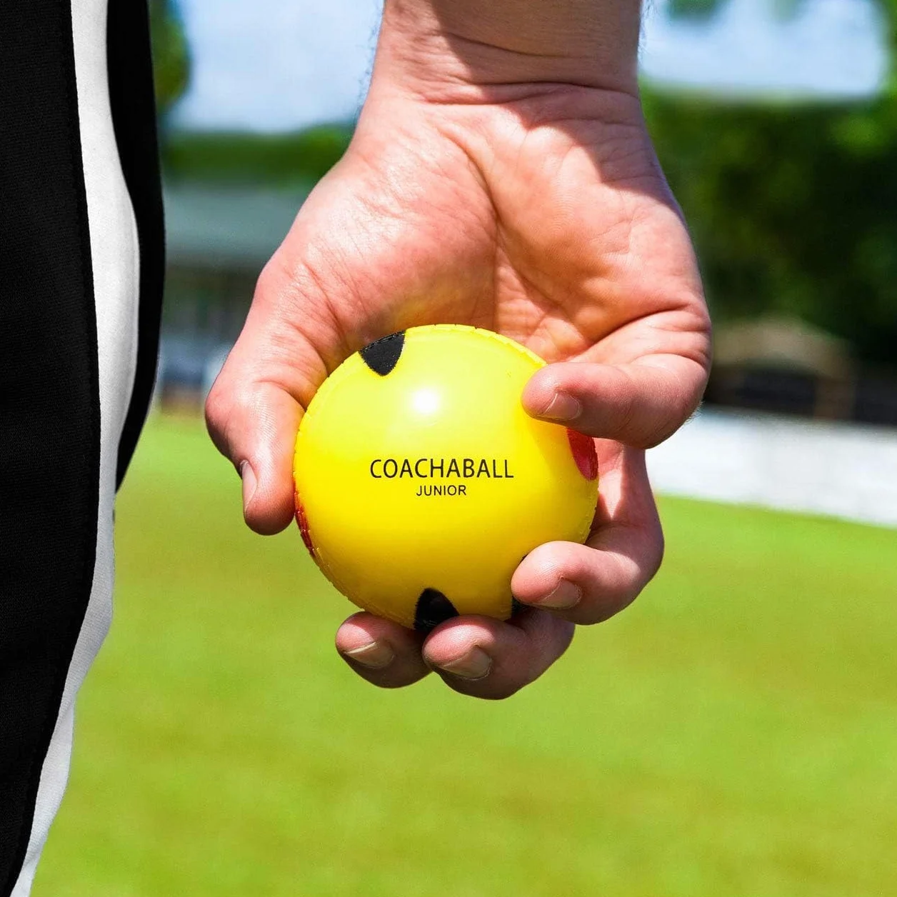 FORZA Fortress Pelotas de Cricket Paquete de 6 Práctica Junior Senior Bolos Juego de Plástico Entrenamiento