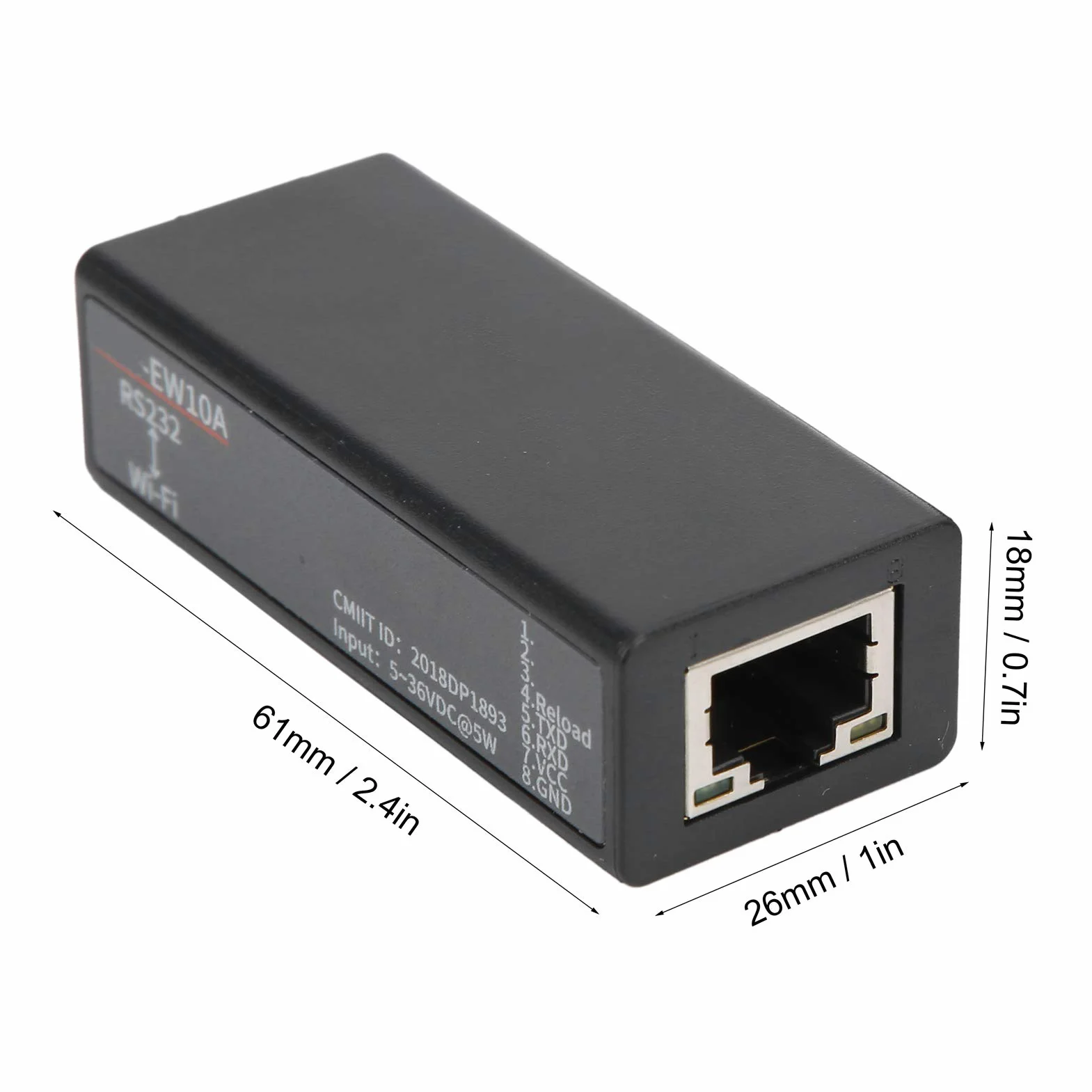 RS232 a Servidor Serie WiFi Módulo de Comunicación de Puerto Serie
