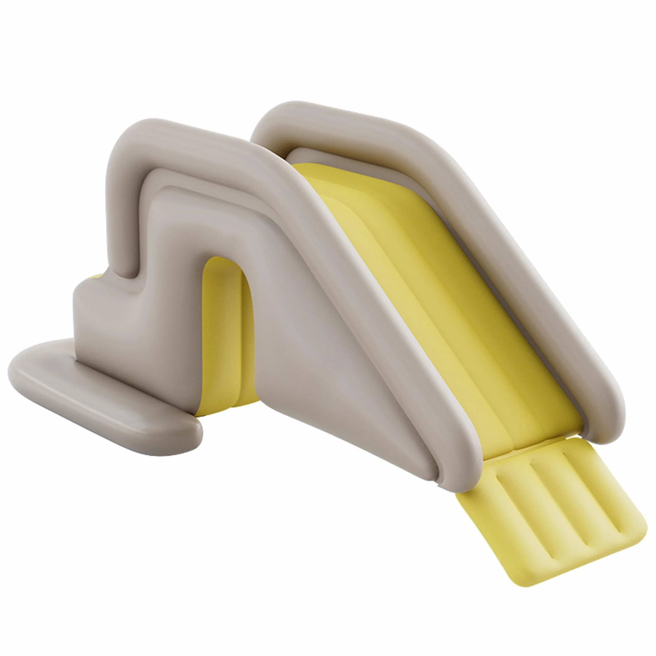 Tobogán inflable para piscina, tobogán para piscina con amplia base rellenable con agua: fácil instalación y almacenamiento de PVC para interiores y exteriores para niños adultos (caqui, con bomba