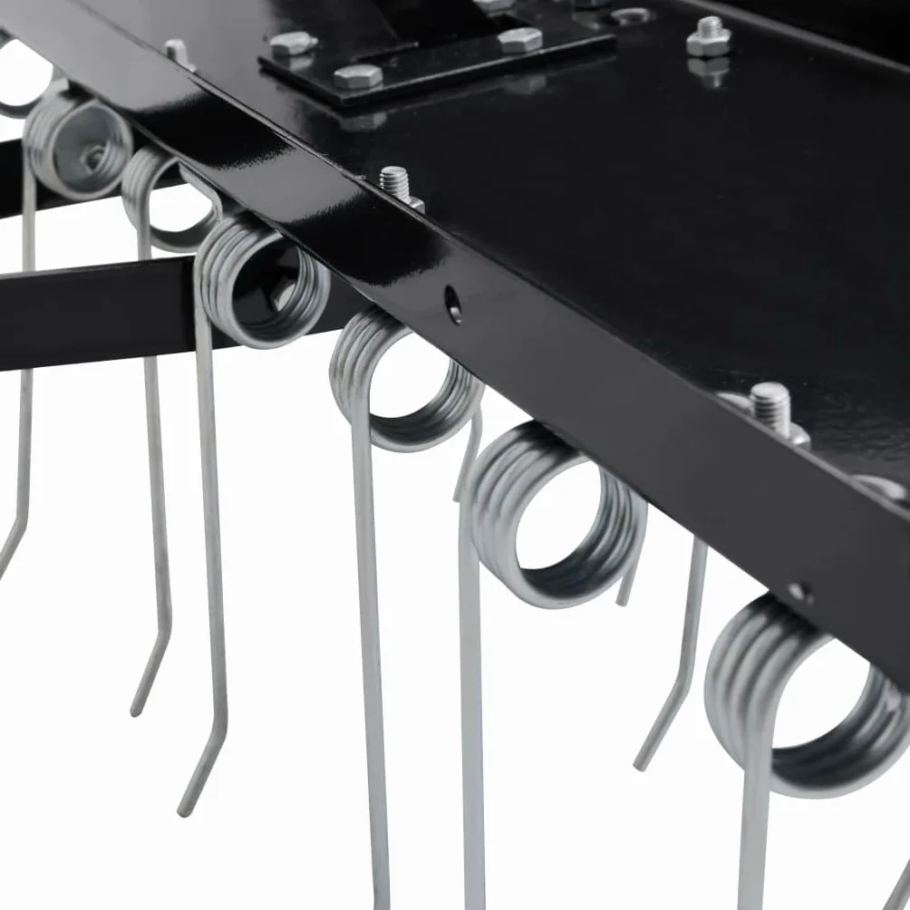 vidaXL Escarificador para Cortacésped Ride-On Raspador de Dientes Removedor de Musgo Malas Hierbas Rastrillo con Operador a Bordo 100 cm